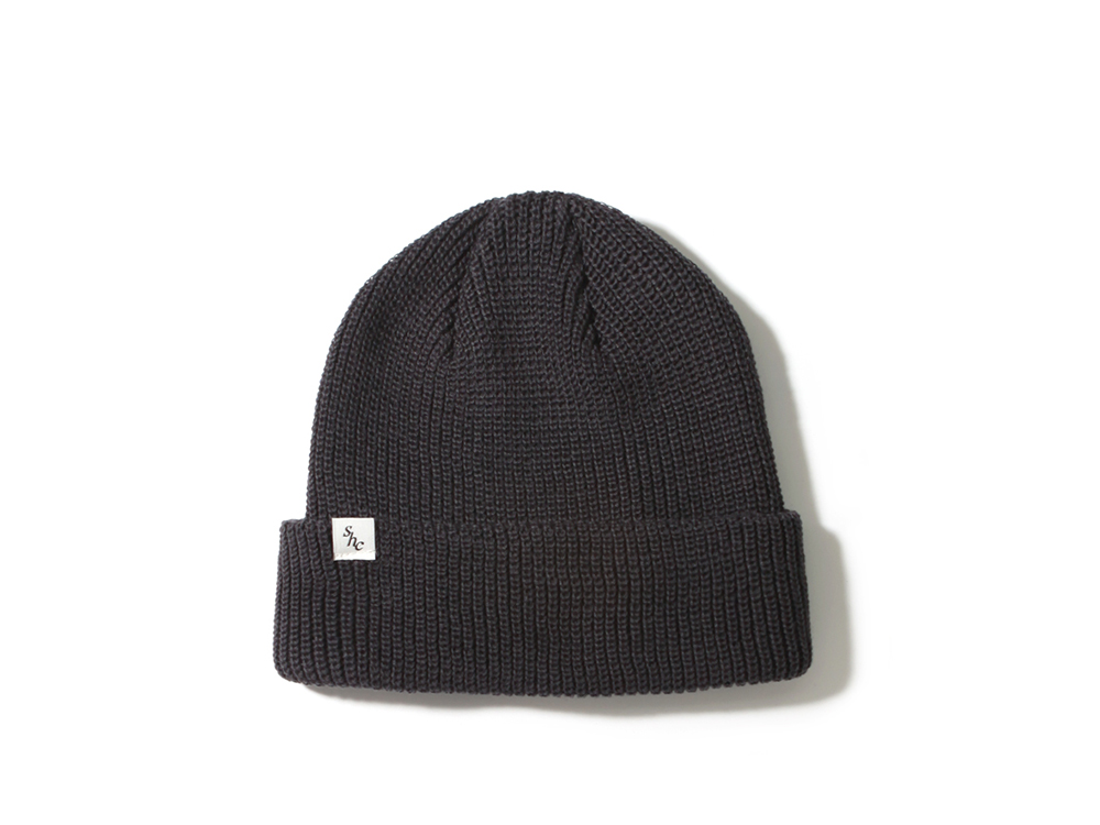 SUNDAY BASIC SHORT BEANIECHARCOAL