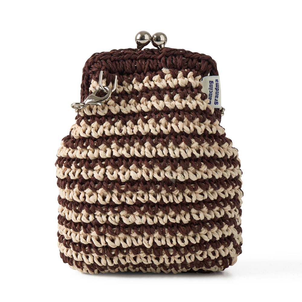[댄싱그랜마]BALLOON : STRIPE BROWN [W CONCEPT]