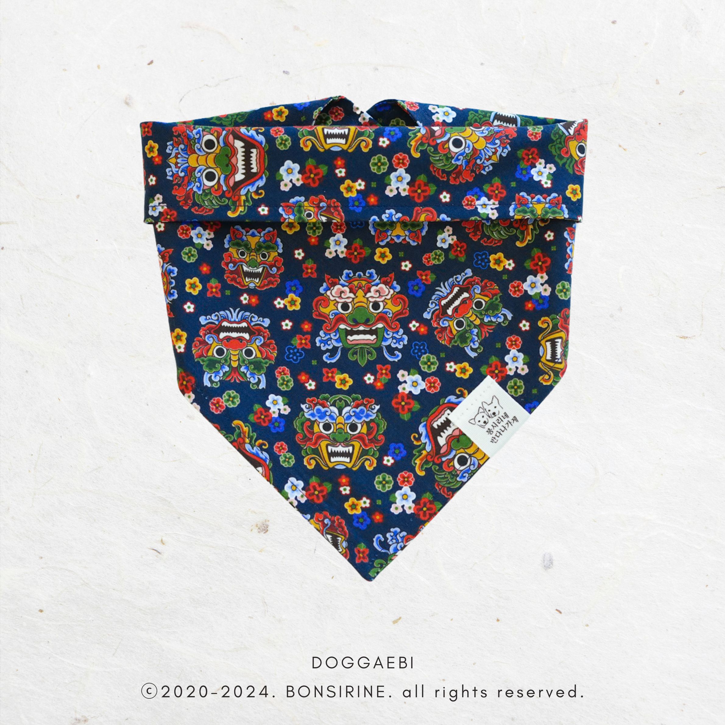 Korean Heritage] 도깨비 Bandana (3 sizes)