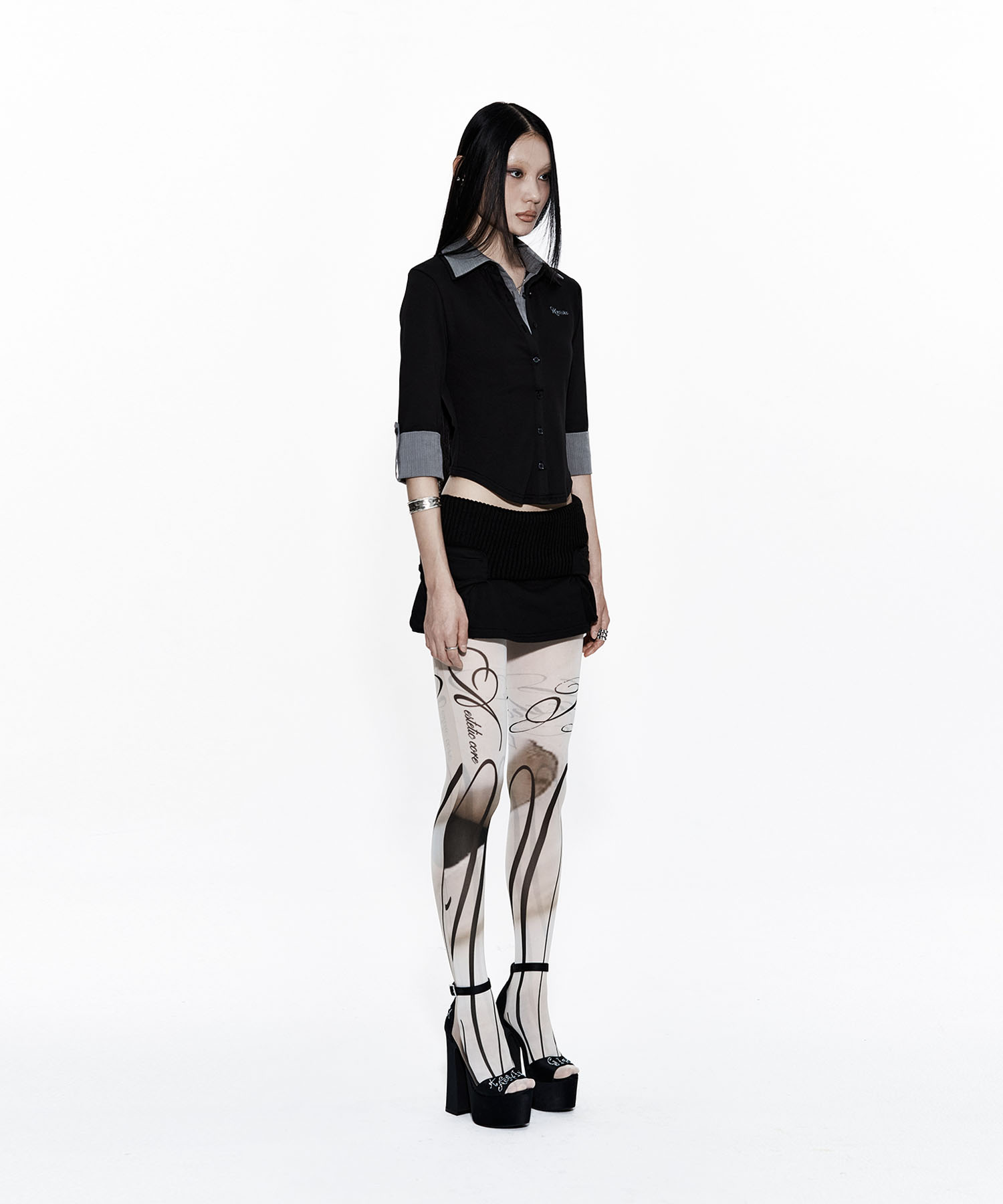 Calligraphy Tights