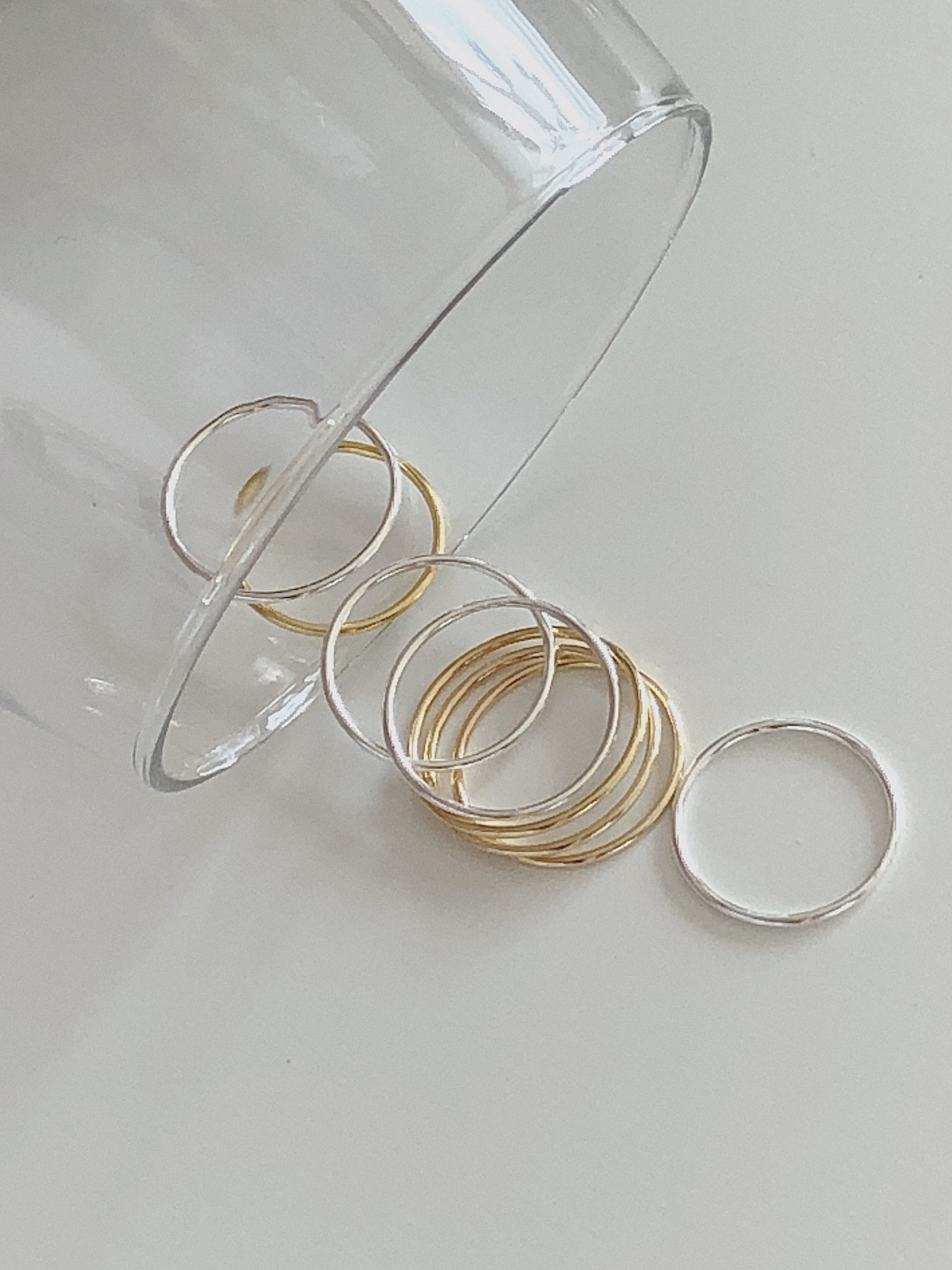 daily layered ring set