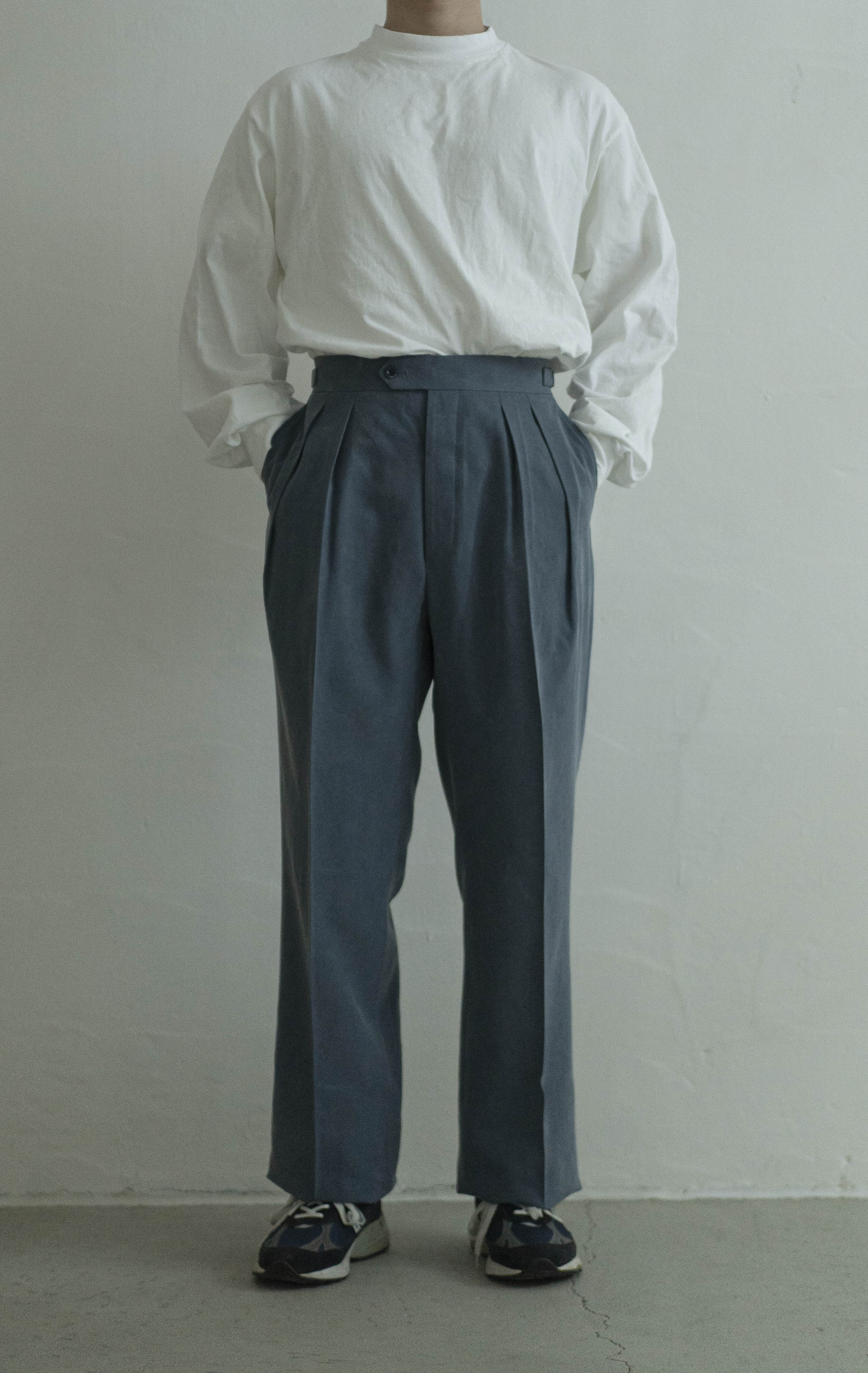 Cellulose Nidom Wide Type II Pants (Blue Gray)