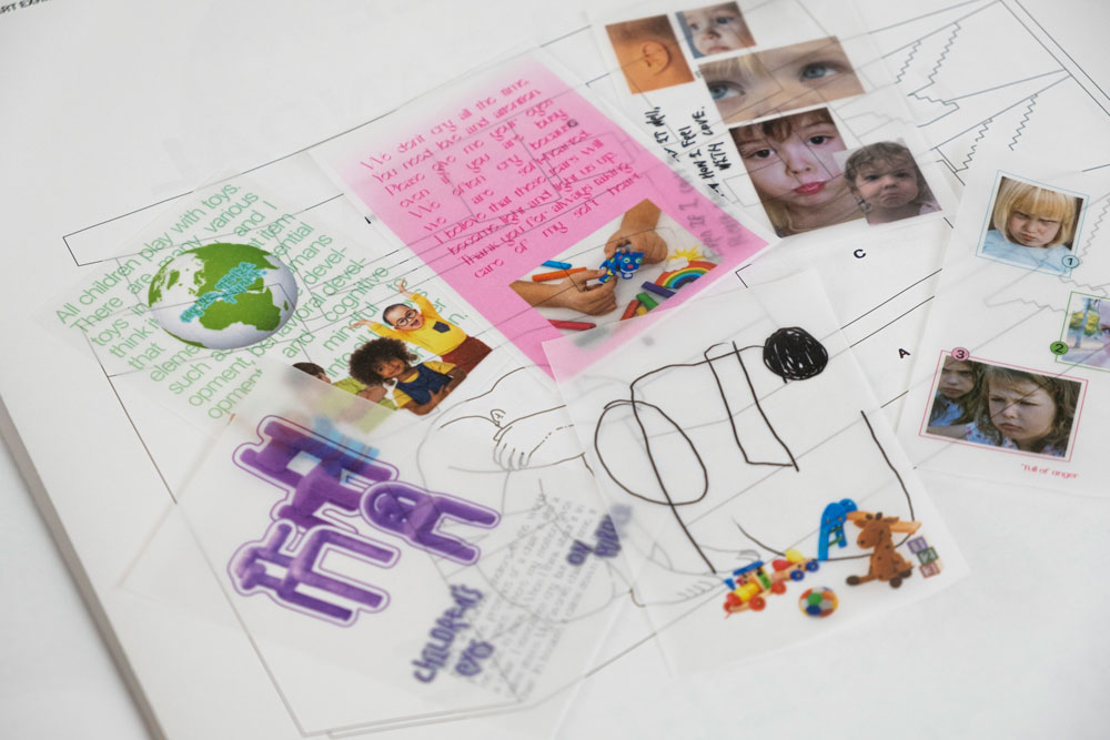 아이들 시선 Color Tracing paper pack