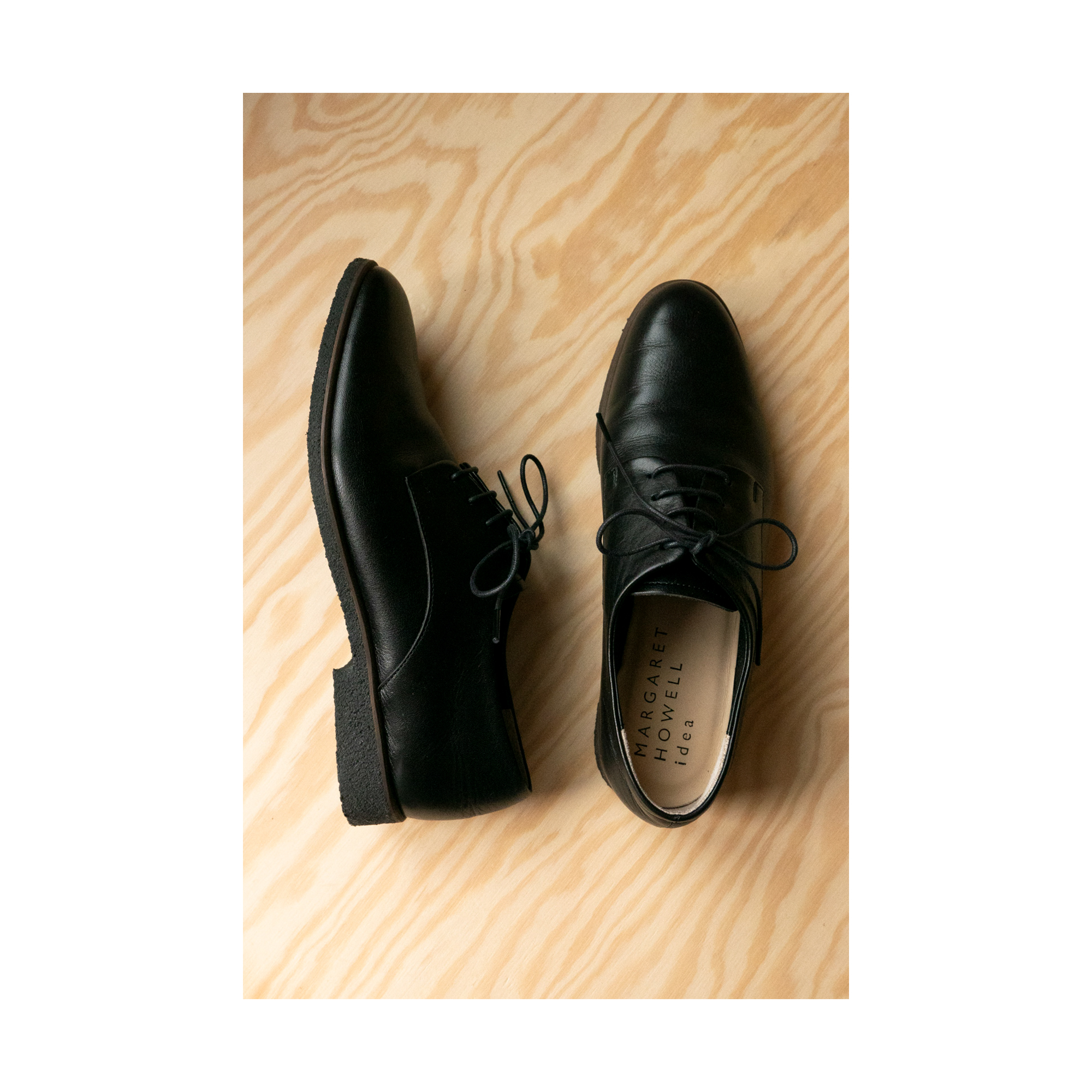 MARGARET HOWELL - Leather Dress Shoes (Black)