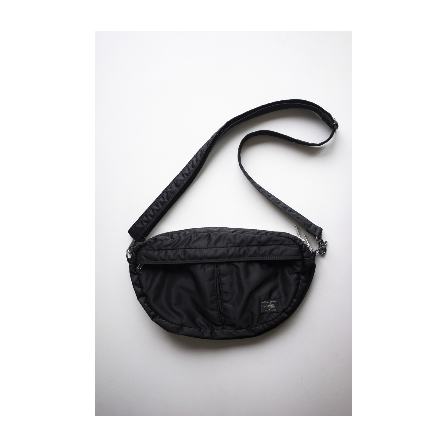PORTER TANKER - SHOULDER BAG (new half moon, Black)