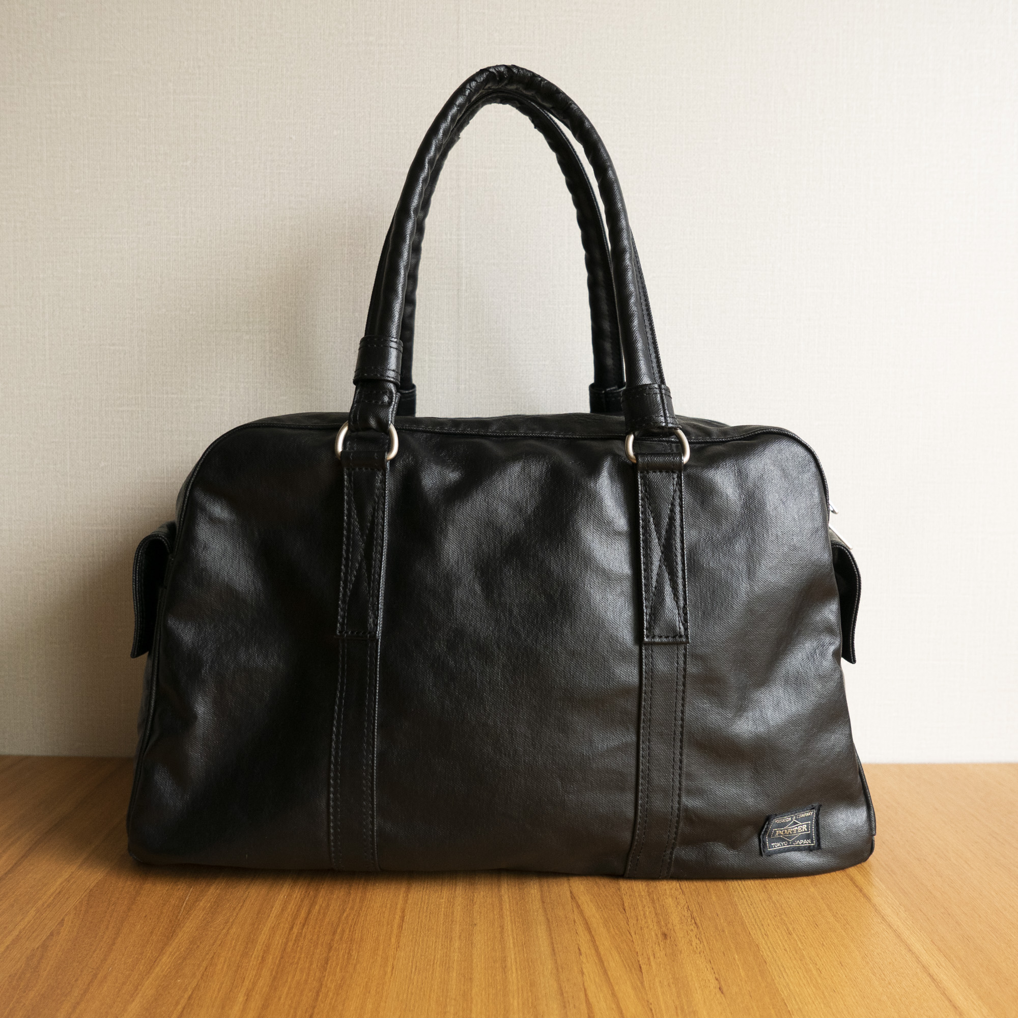 PORTER FREE STYLE - BOSTON BAG (Black)