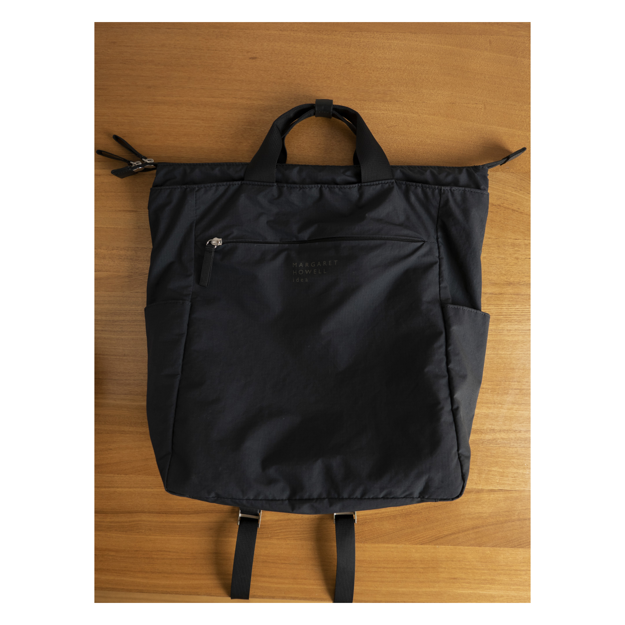 MARGARET HOWELL - Ripstop Nylon Backpack (Charcoal)