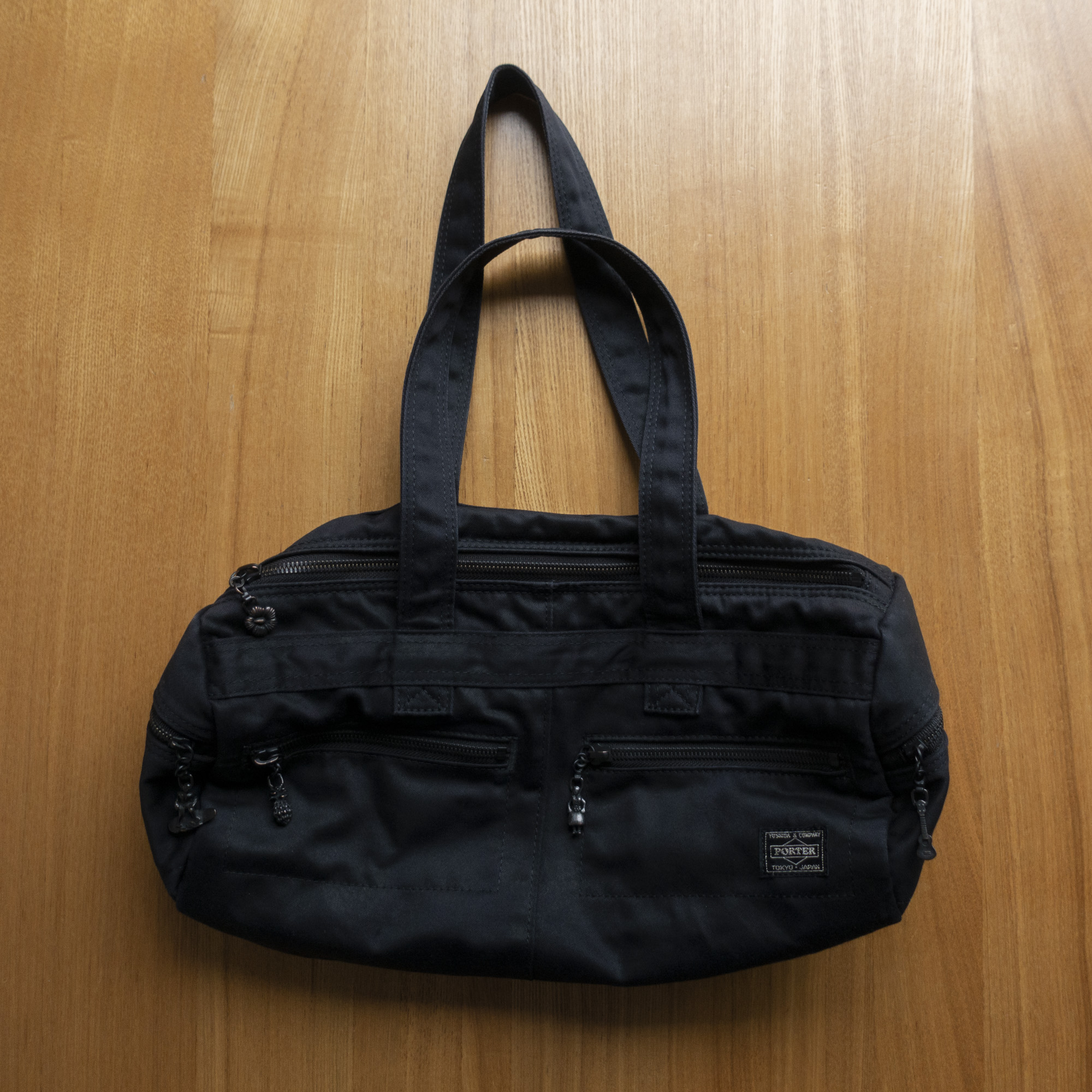 PORTER - Aloha Loco Boston Bag L (Black)