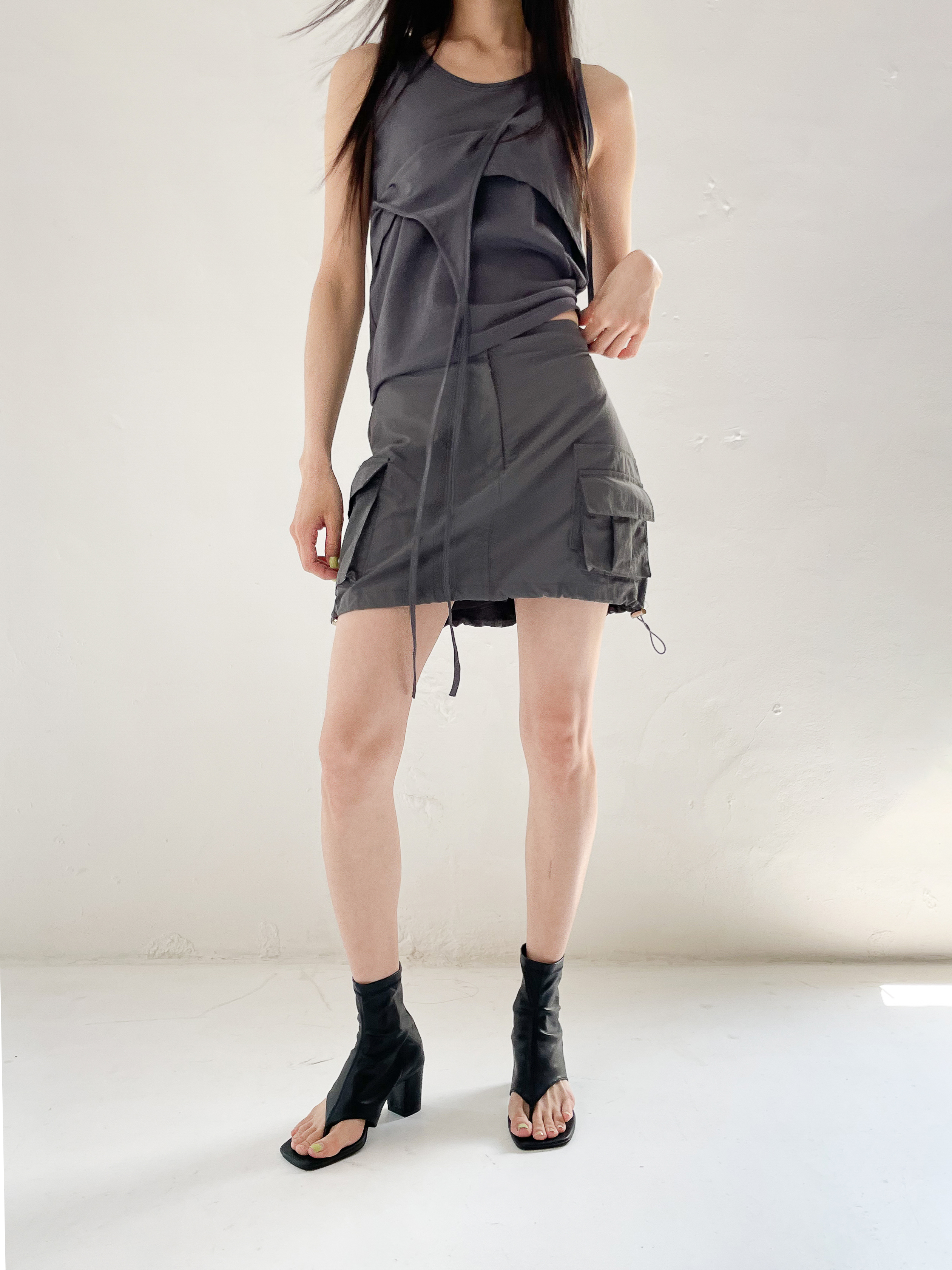 NOT MINI SKIRT (2COLOR)