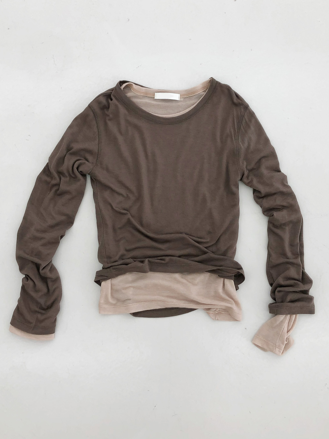 Nice And Soft Long Sleeve - Light Brown no. 5 main image 1