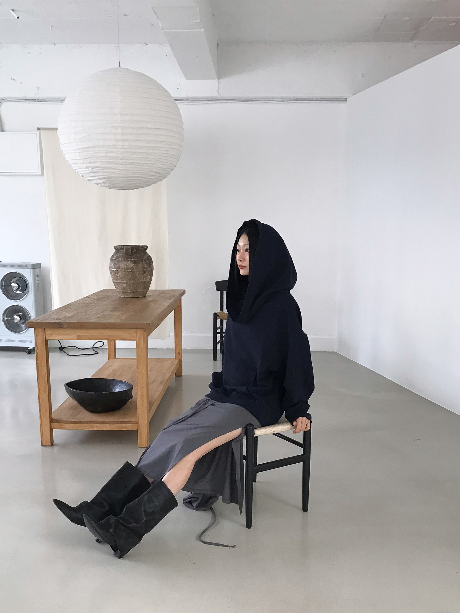 FOLDED WRAP SKIRT (2COLOR) 상세 이미지 15