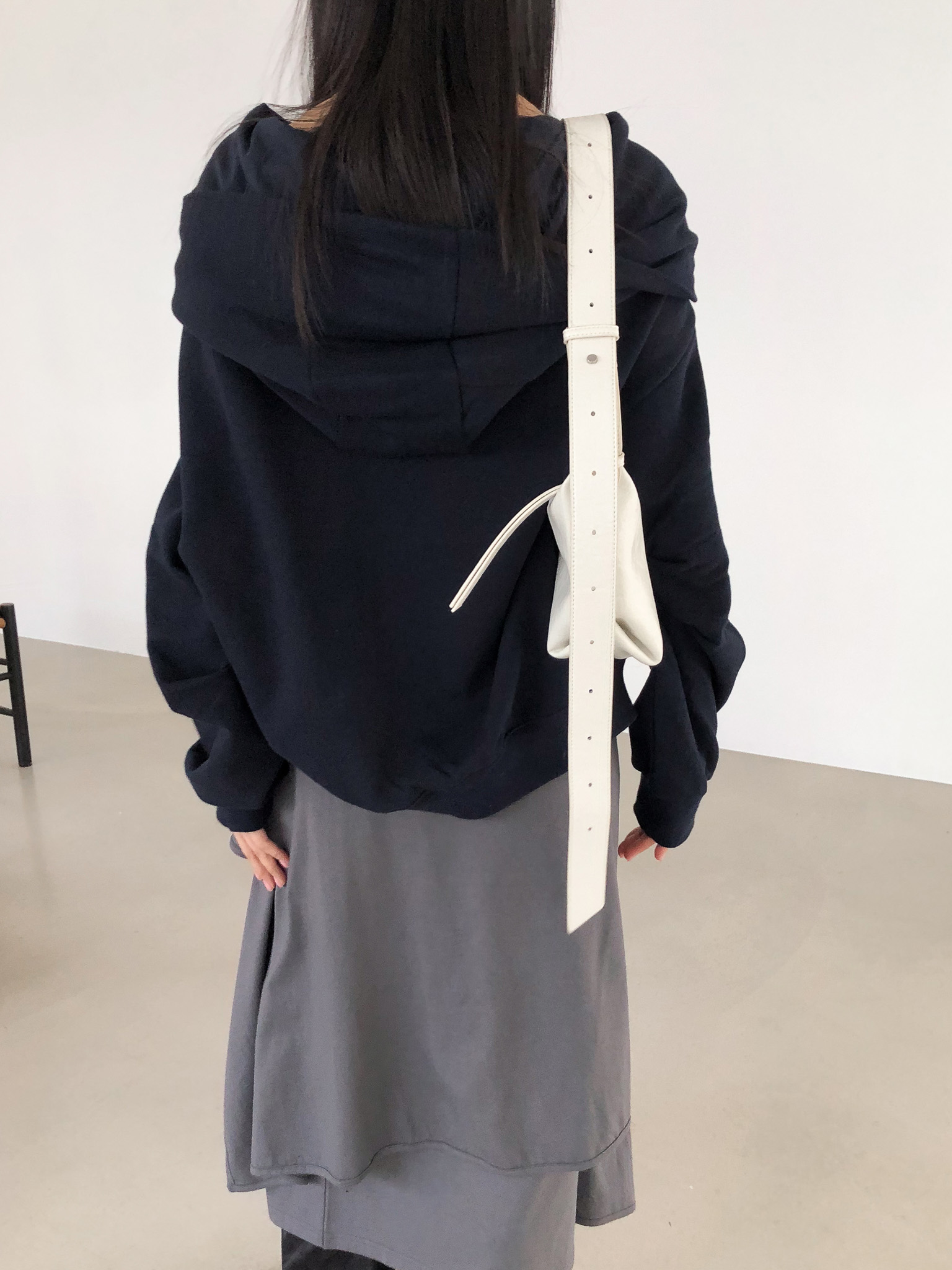 FOLDED WRAP SKIRT (2COLOR) 상세 이미지 20
