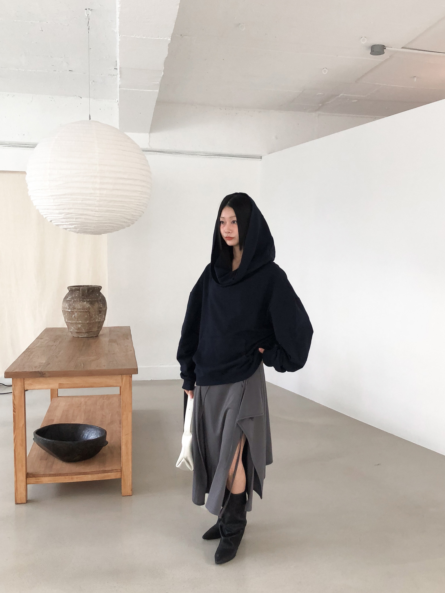 FOLDED WRAP SKIRT (2COLOR) 상세 이미지 19