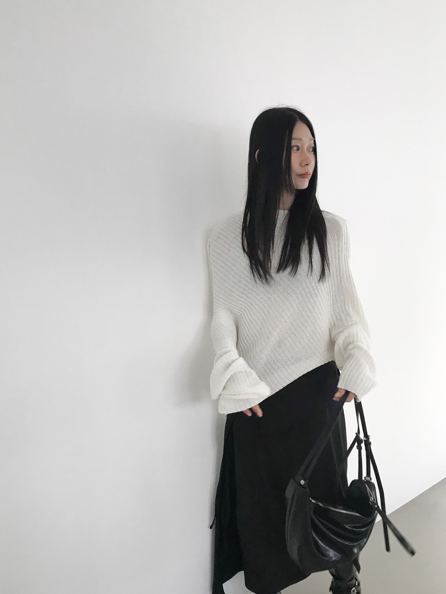FOLDED WRAP SKIRT (2COLOR) 상세 이미지 24