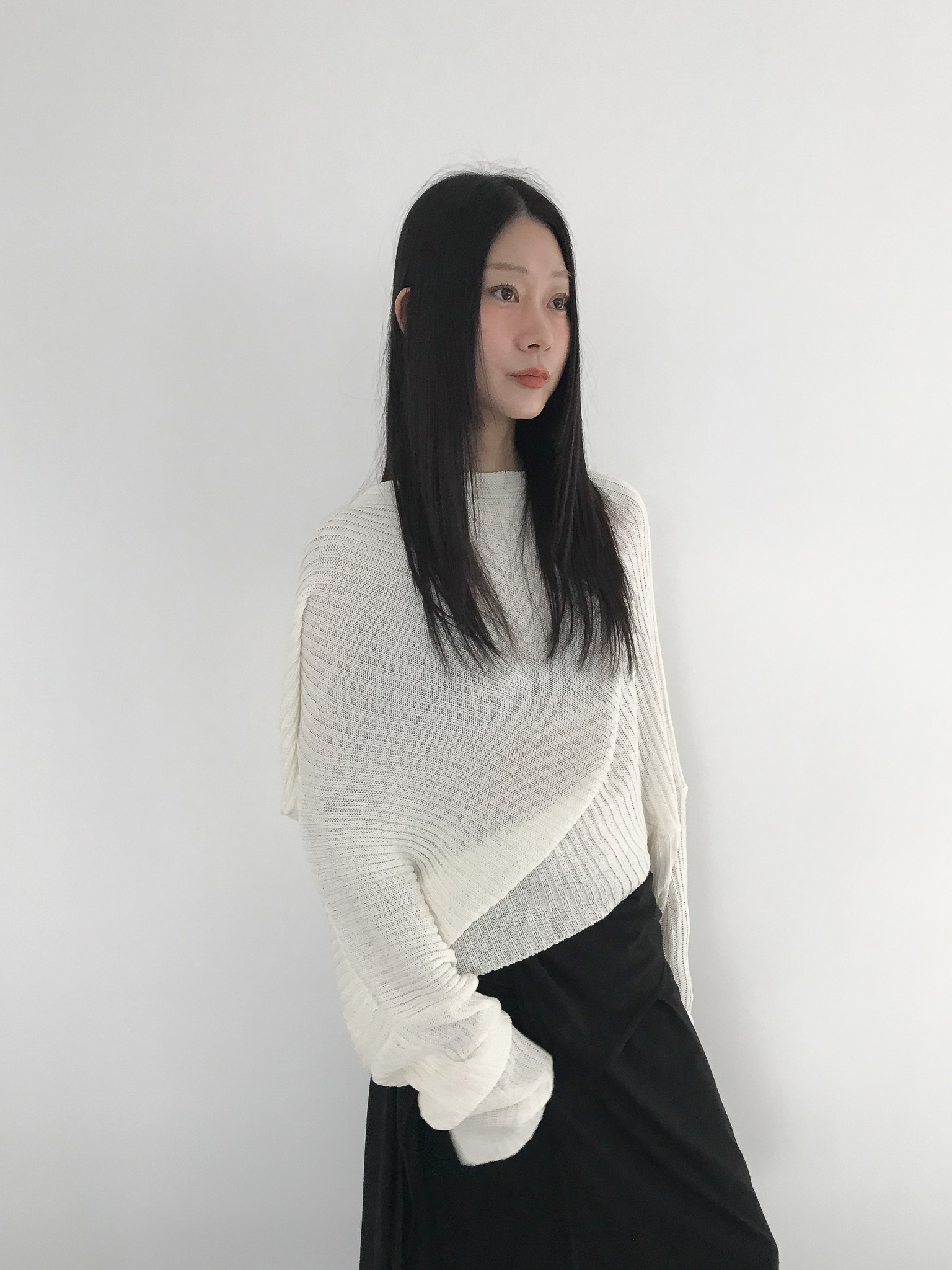 FOLDED WRAP SKIRT (2COLOR) 상세 이미지 30