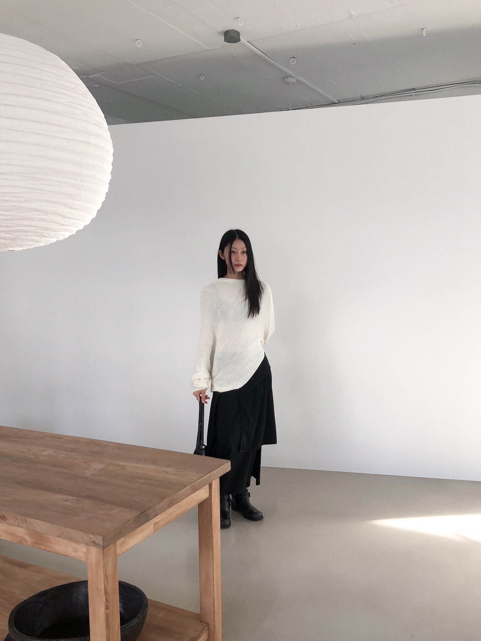 FOLDED WRAP SKIRT (2COLOR) 상세 이미지 32