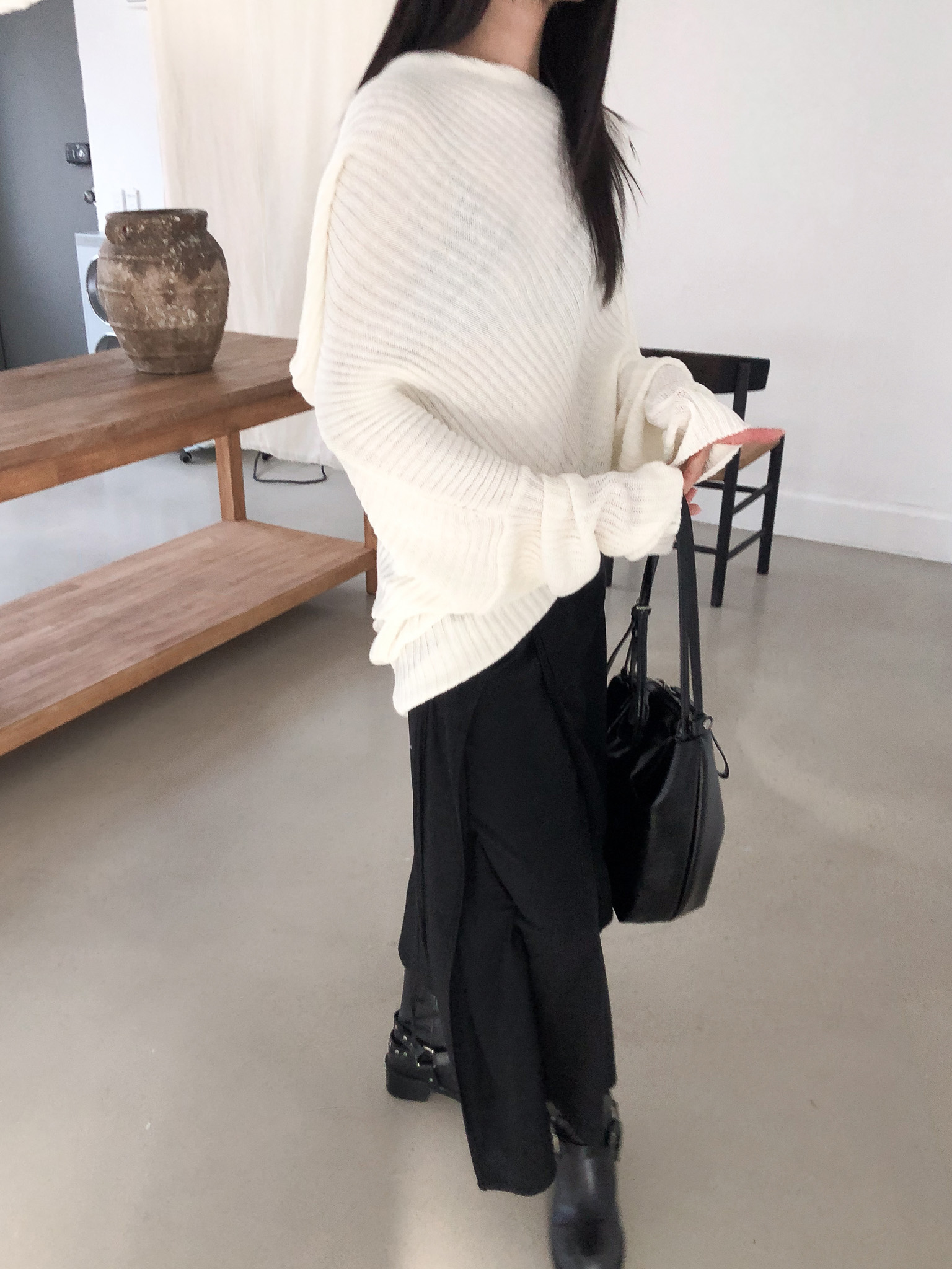 FOLDED WRAP SKIRT (2COLOR) 상세 이미지 36