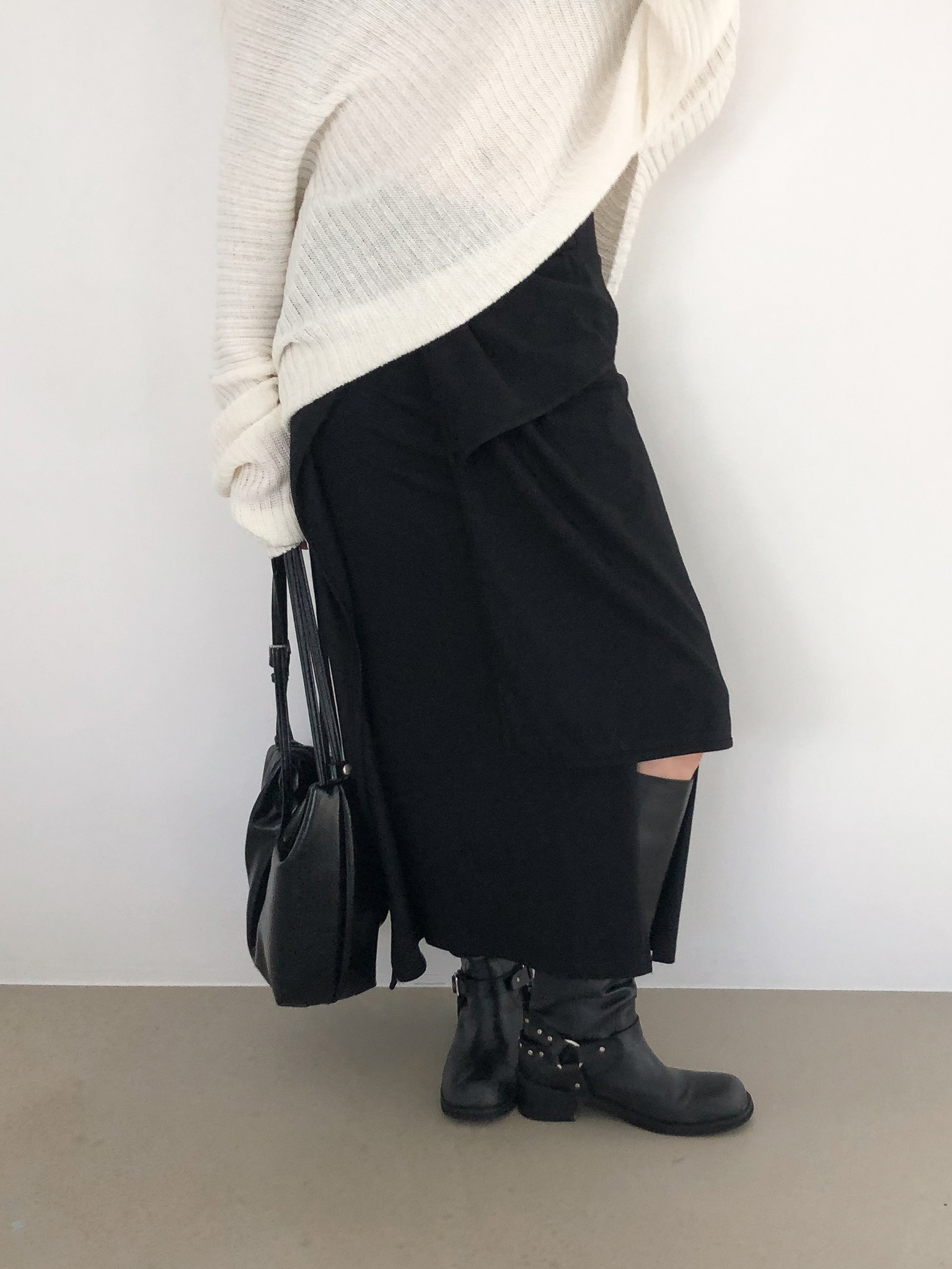 FOLDED WRAP SKIRT (2COLOR) 상세 이미지 27
