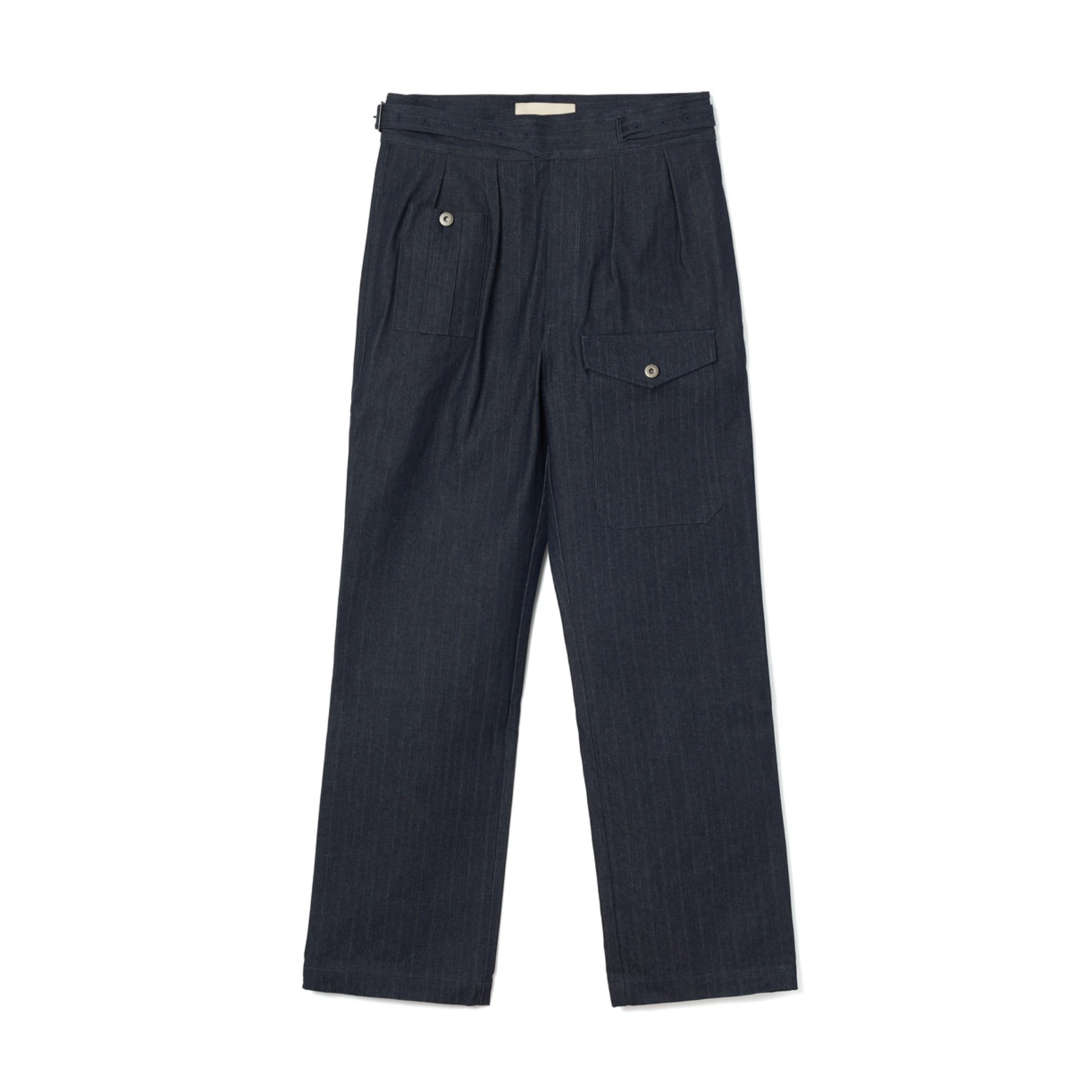 denim gurkha pants