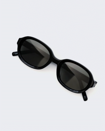 MUSINSA | RECLOW RC ACETATE GOO NO.3 BLACK SUNGLASS