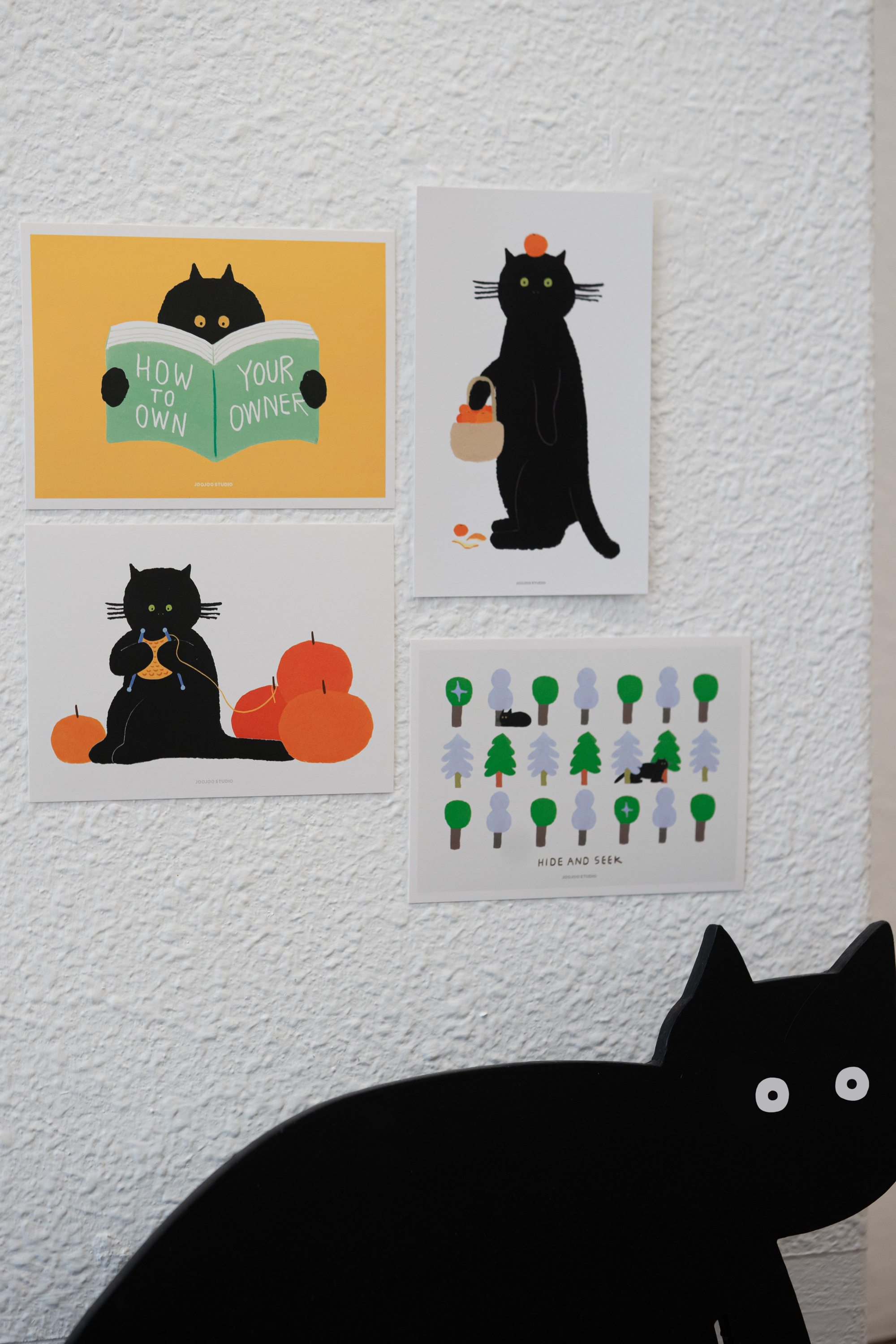 ウーリーキャットカード(A5/A6) - はがき・メッセージカード - 紙