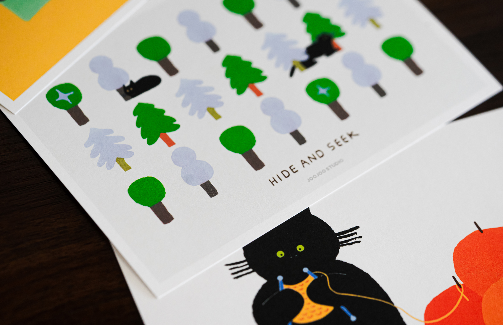 ウーリーキャットカード(A5/A6) - はがき・メッセージカード - 紙