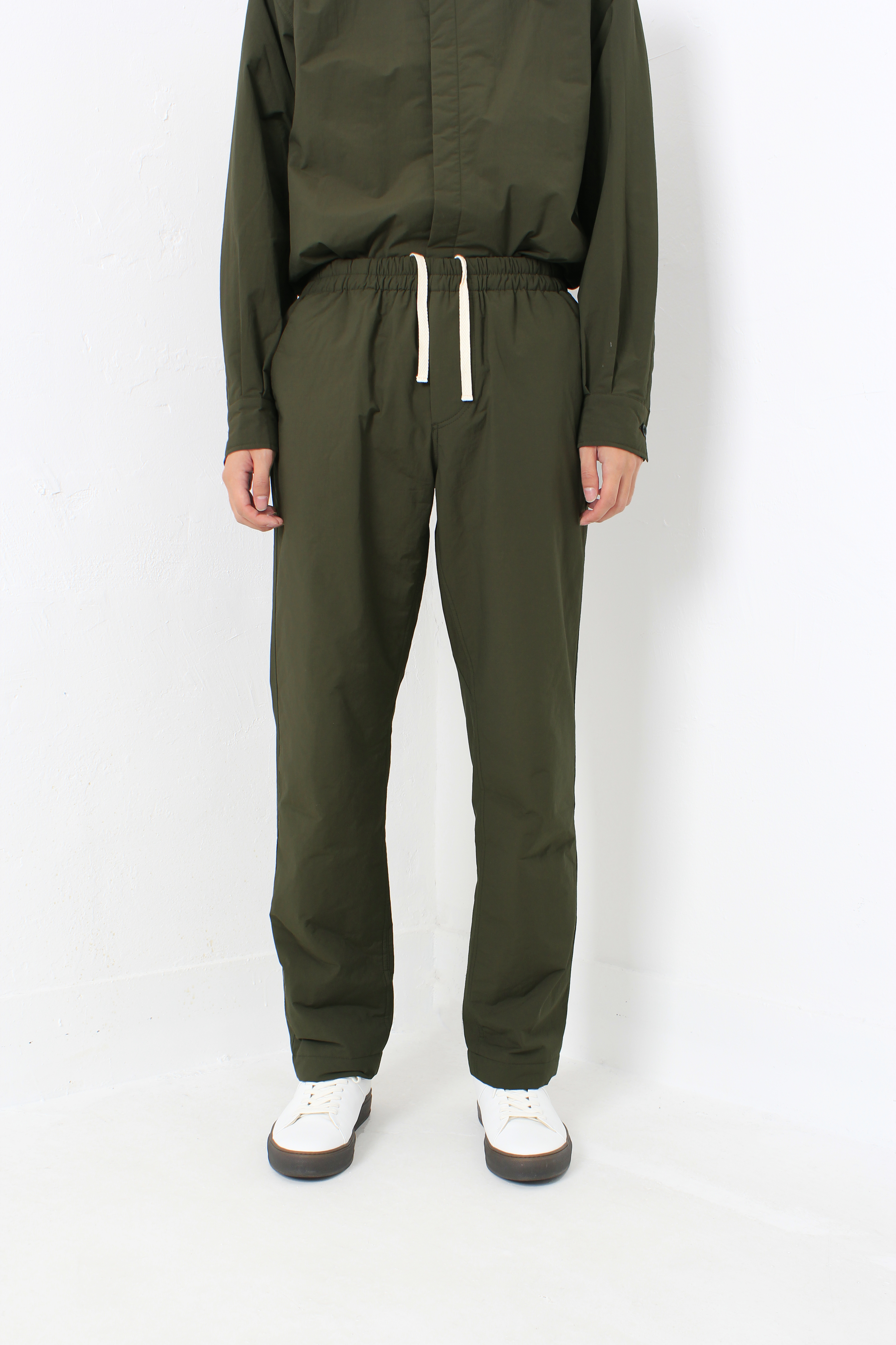 PADDED PAJAMA PANTS _ KHAKI