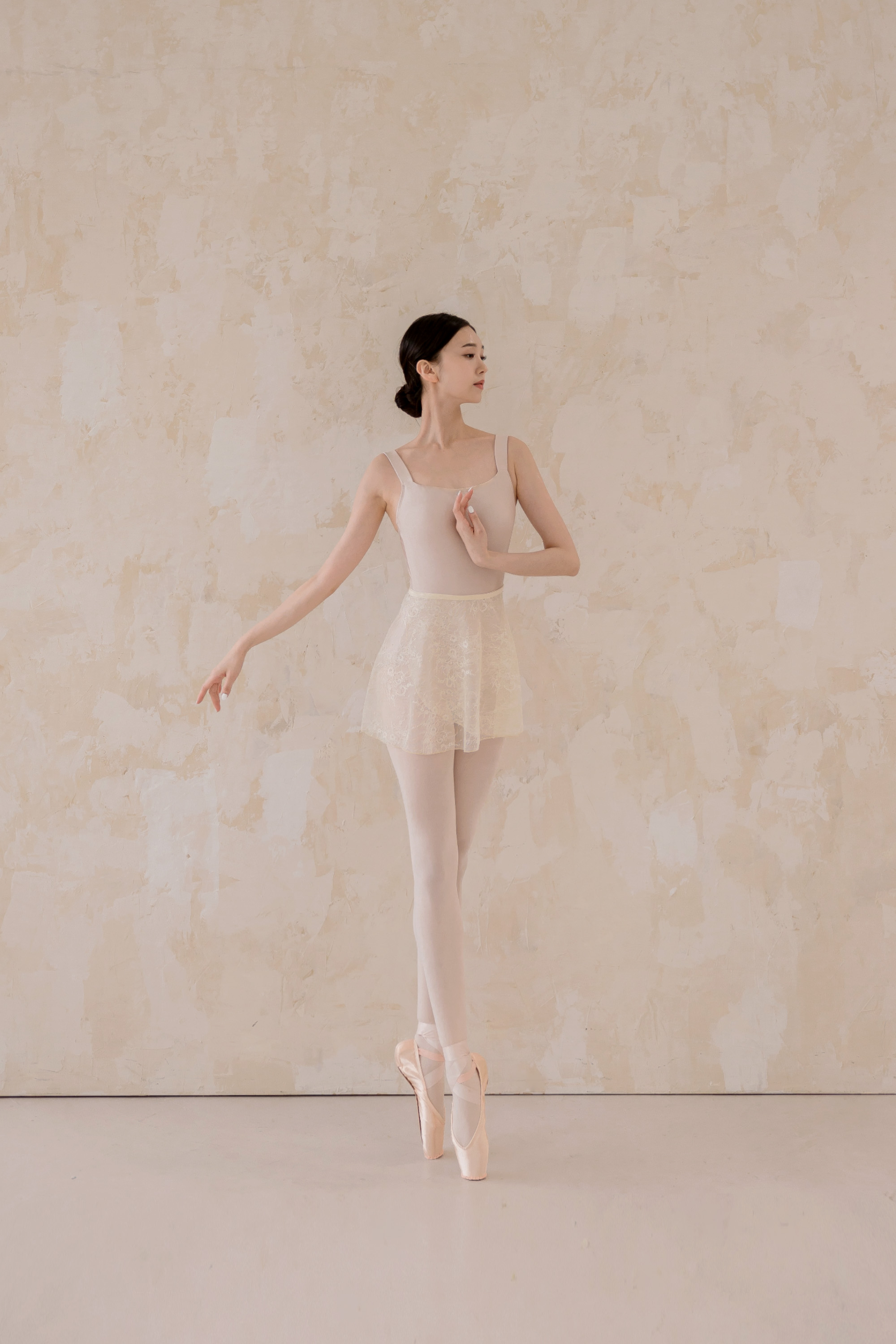 프렌치 레이스 스커트_Cream 4