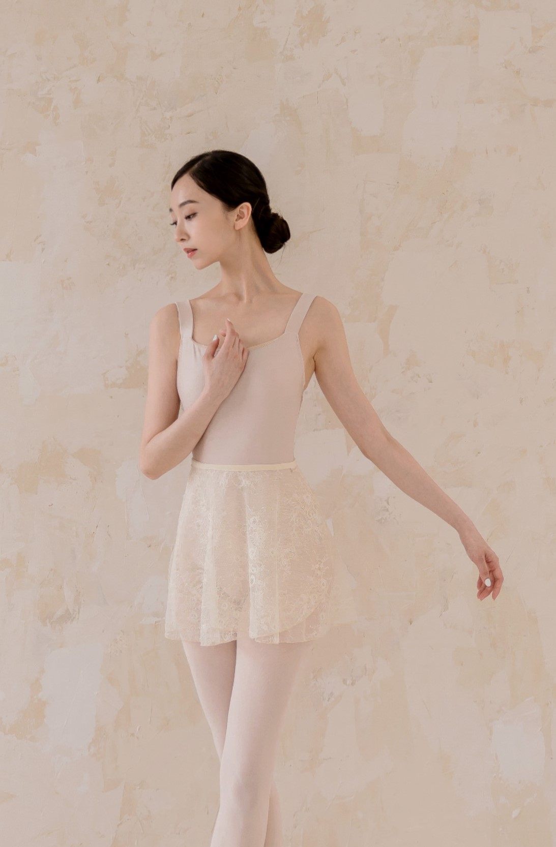 프렌치 레이스 스커트_Cream 2