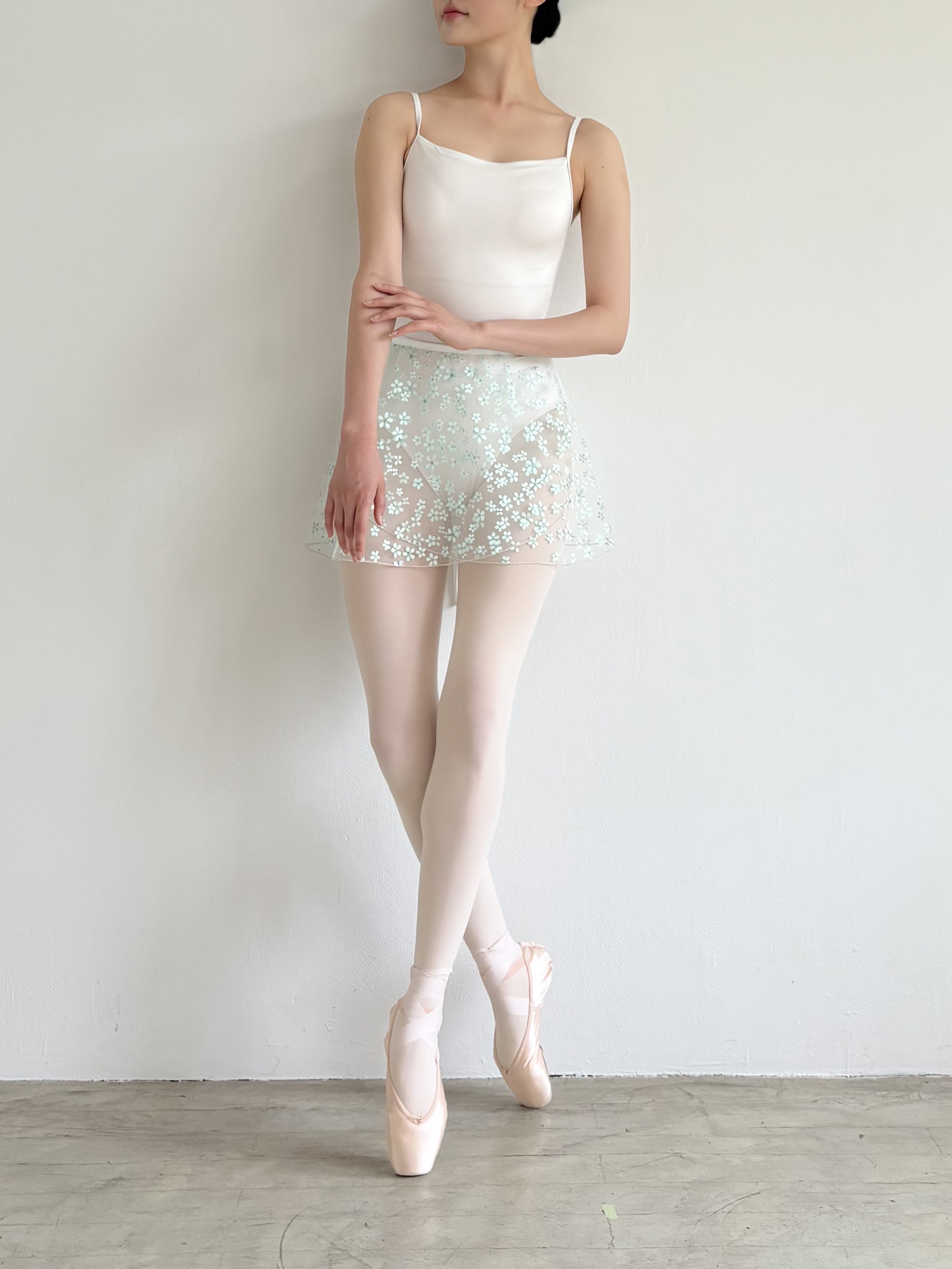 여름 꽃 스커트_Mint 5