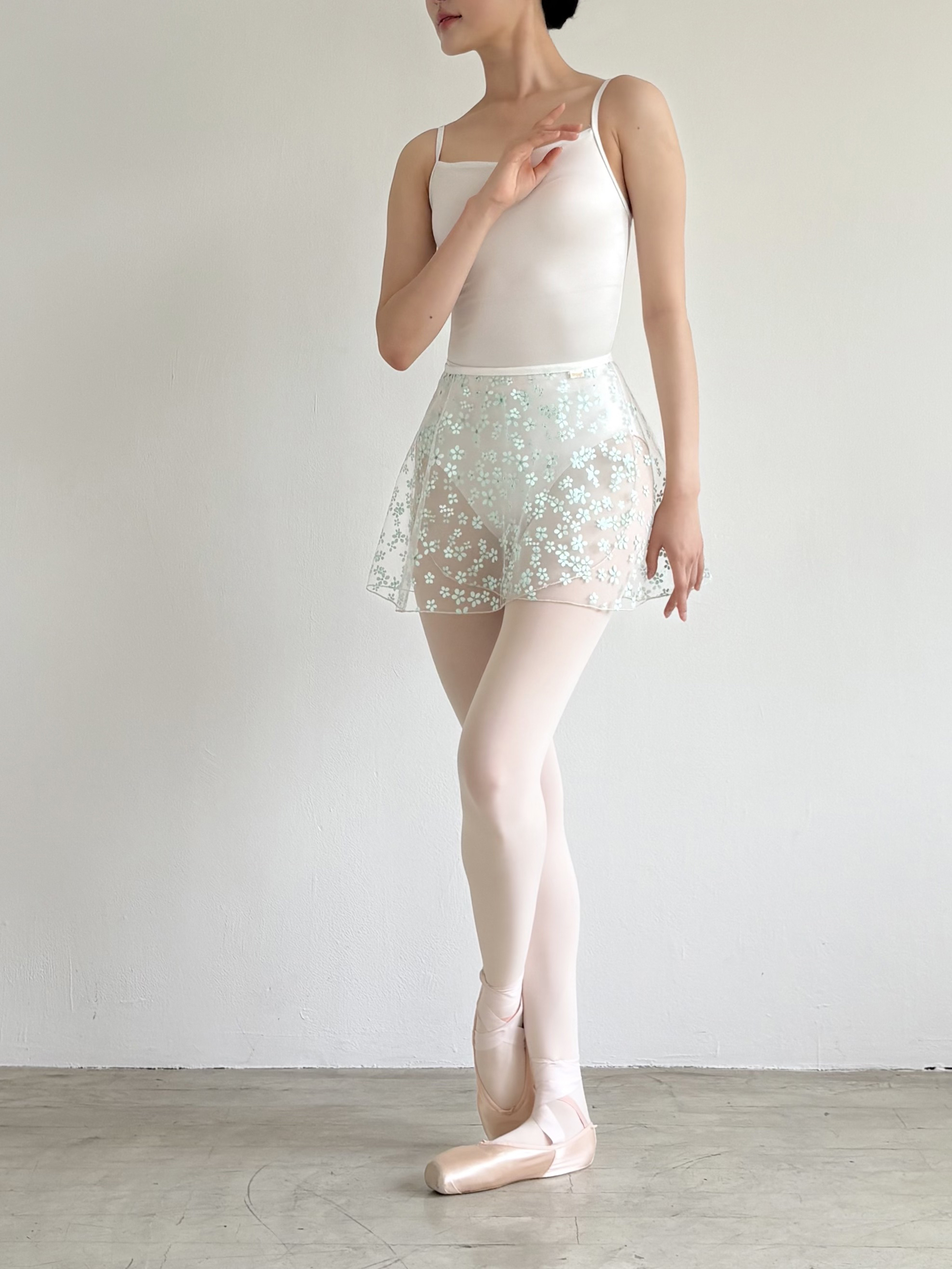 여름 꽃 스커트_Mint 4