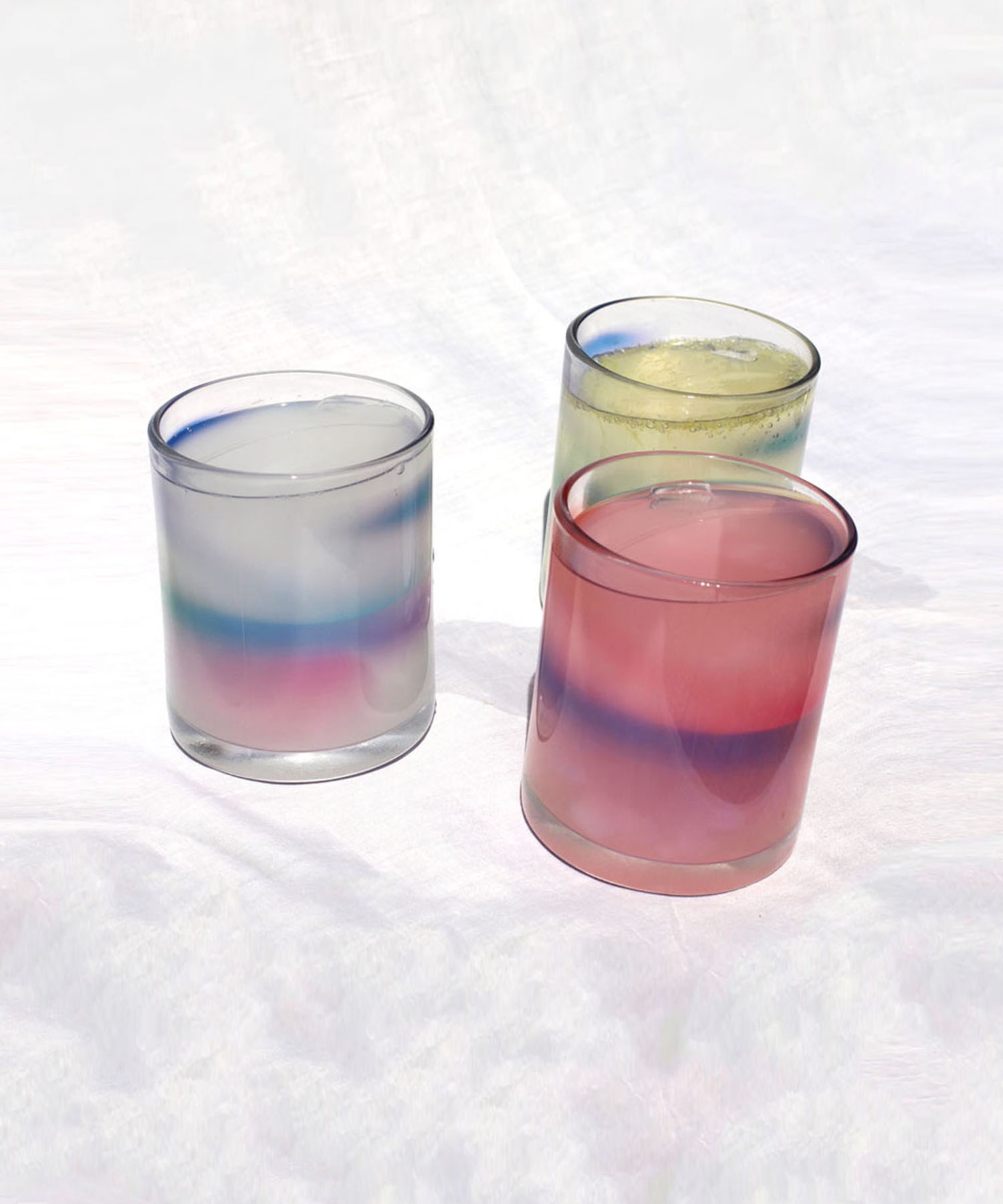 (2color) Aurora Transparent mug