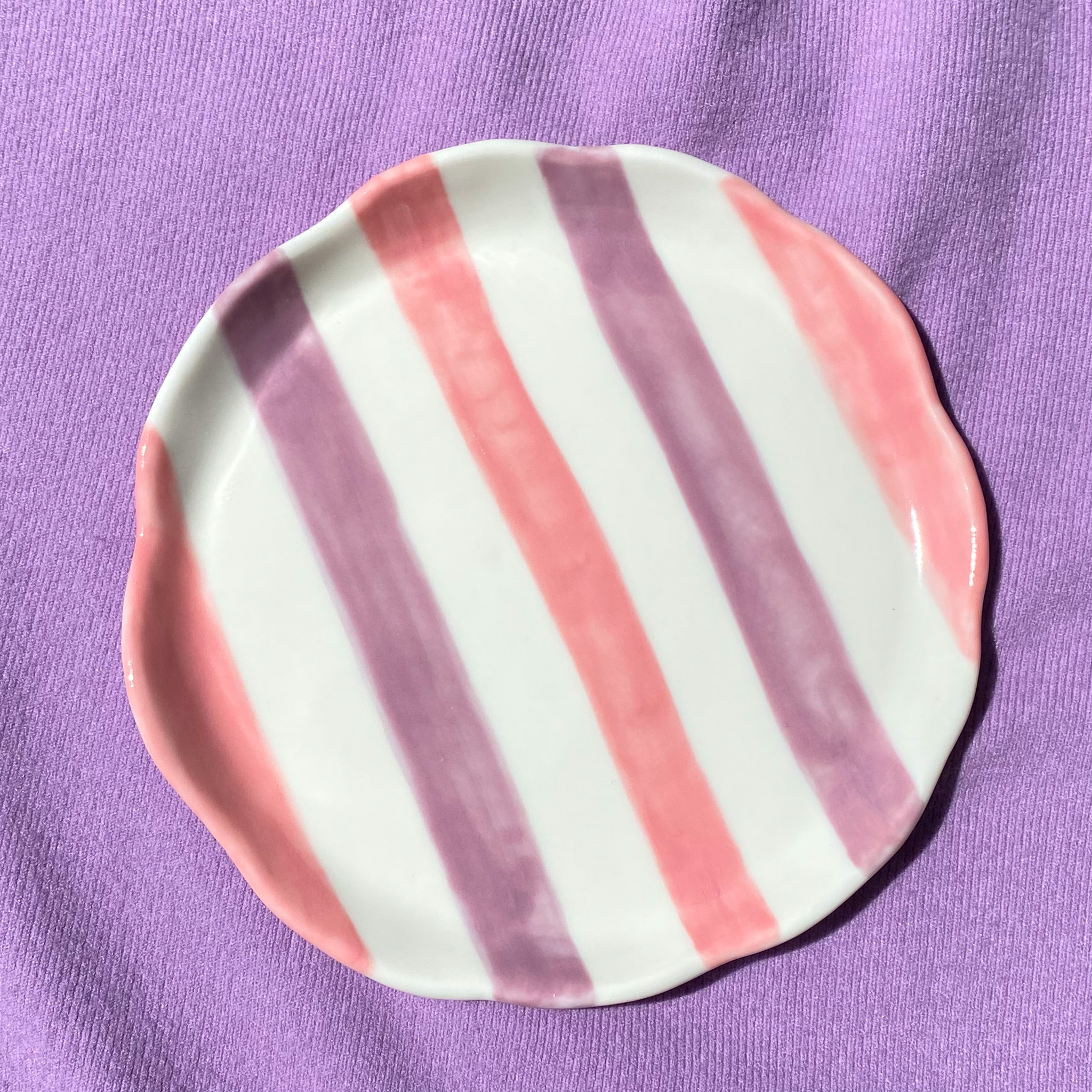 Striped Plate