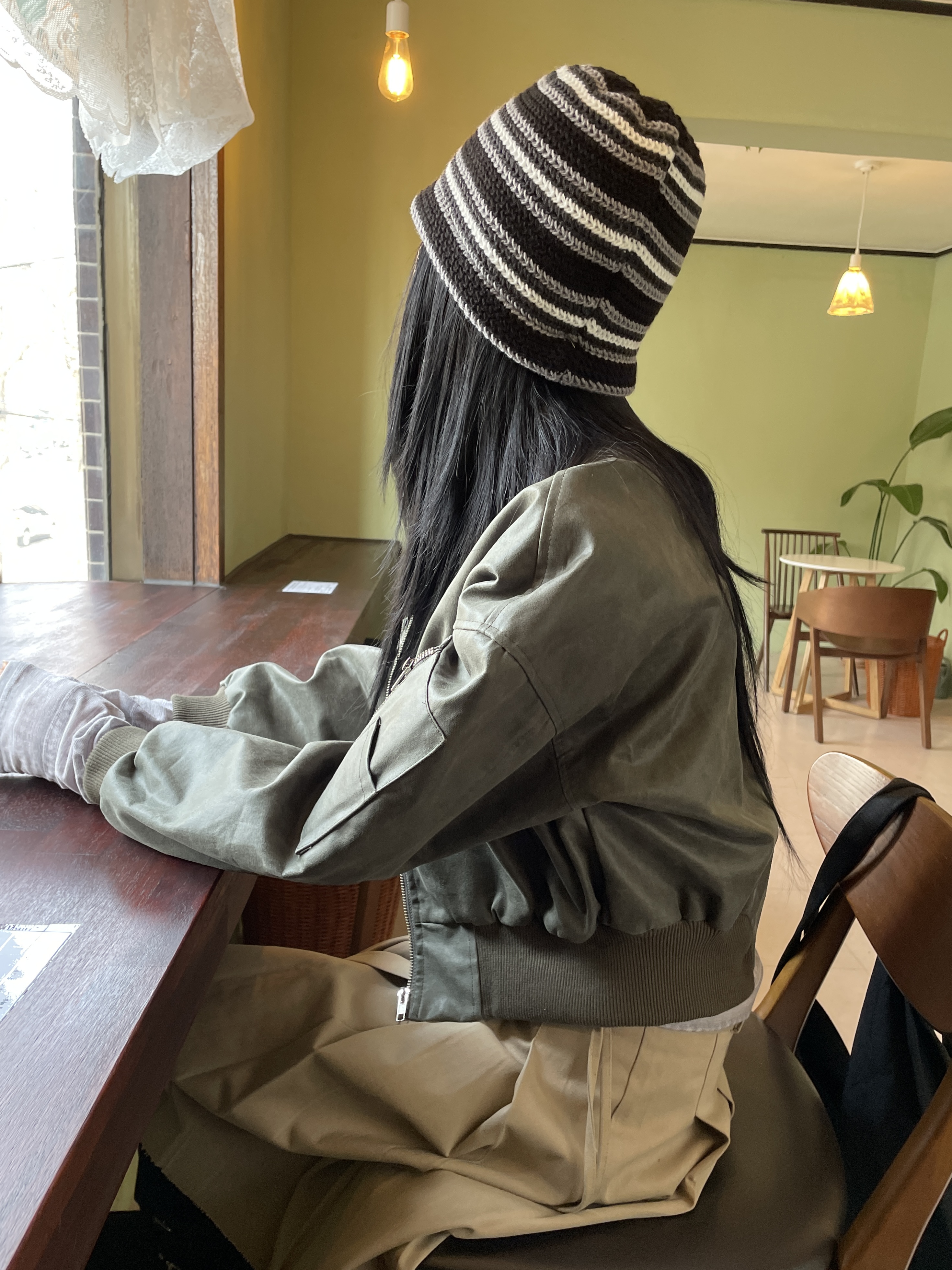knit bucket hat 상세 이미지 5