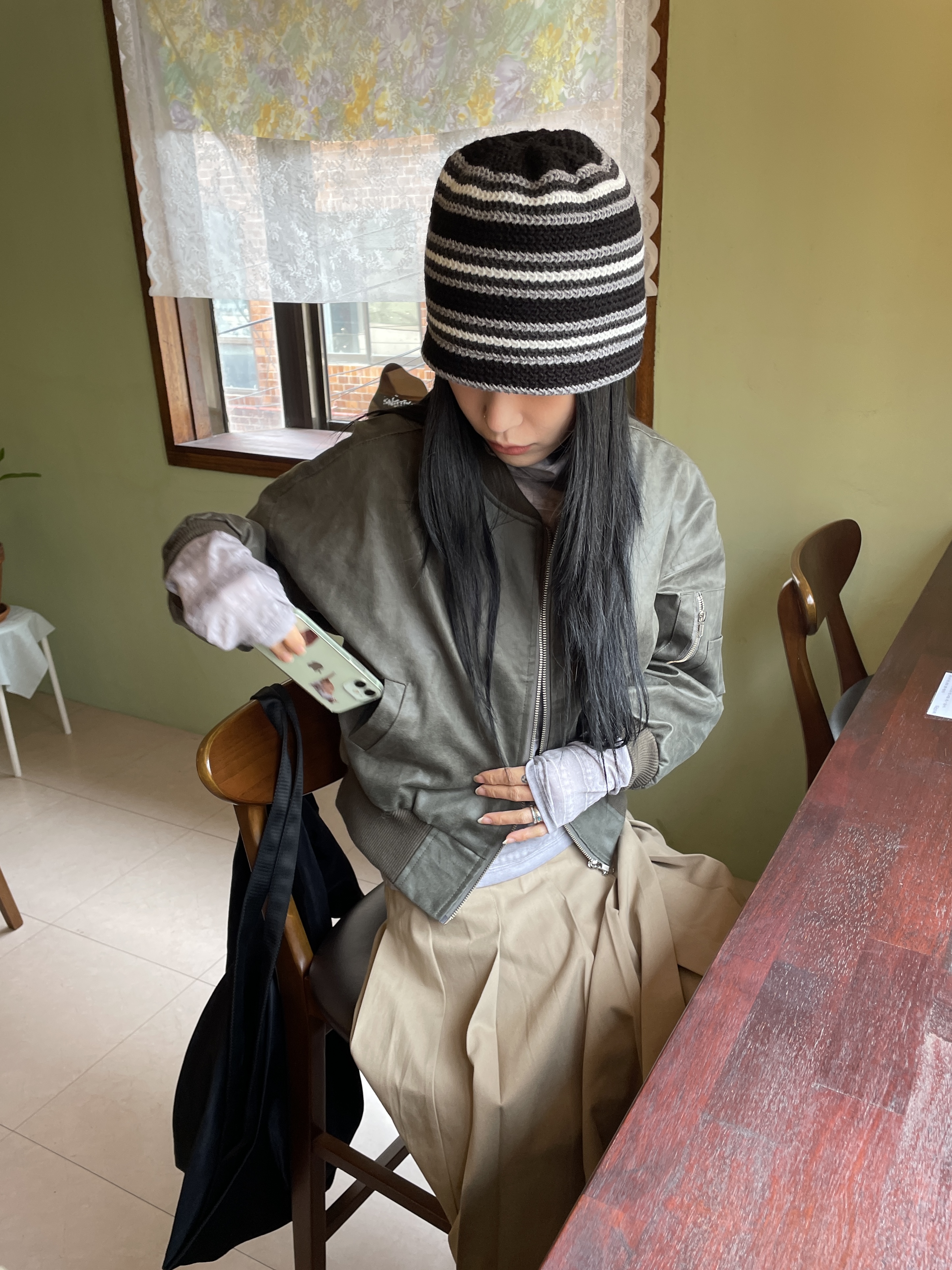 knit bucket hat 상세 이미지 6