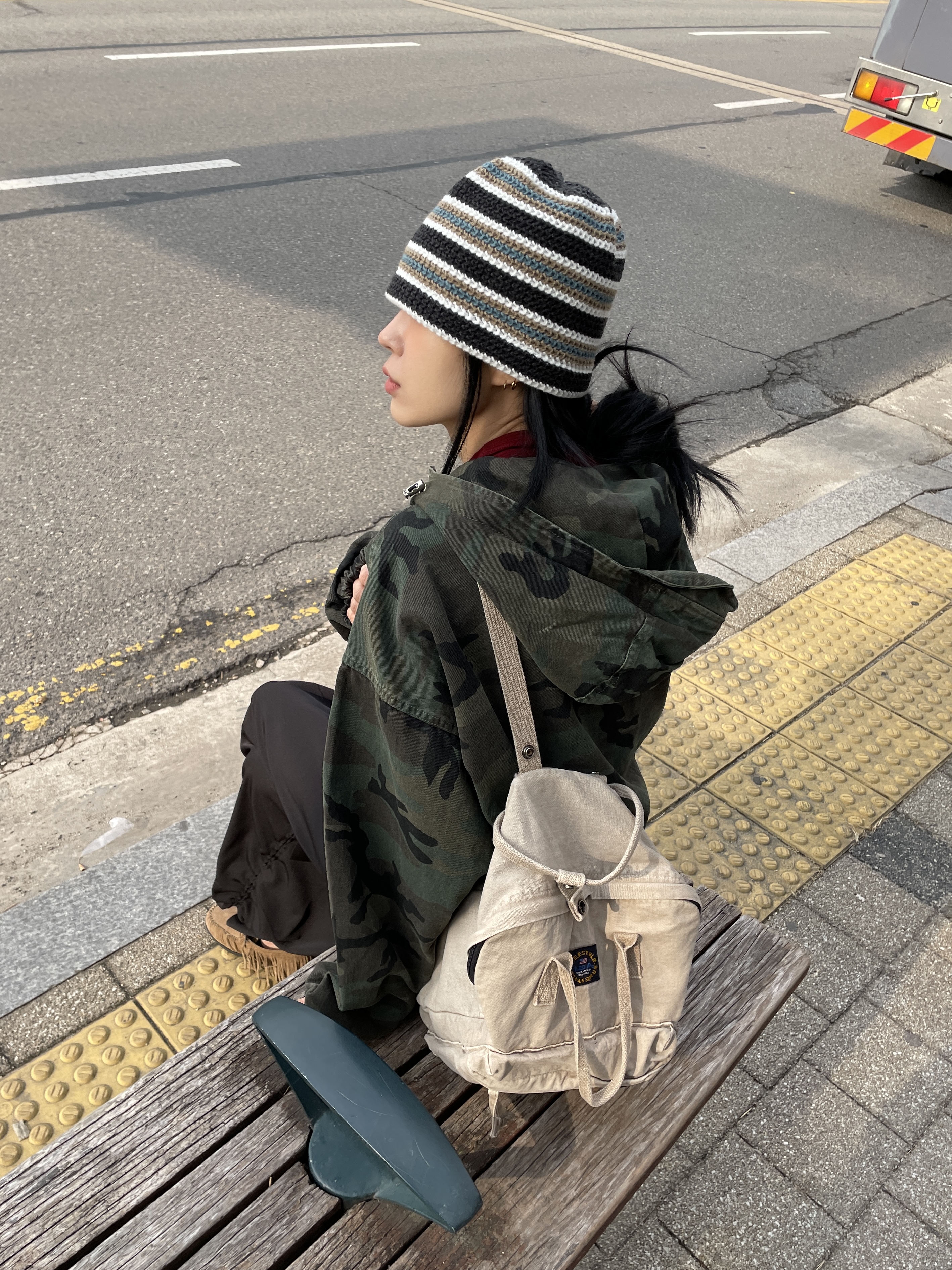knit bucket hat 상세 이미지 19