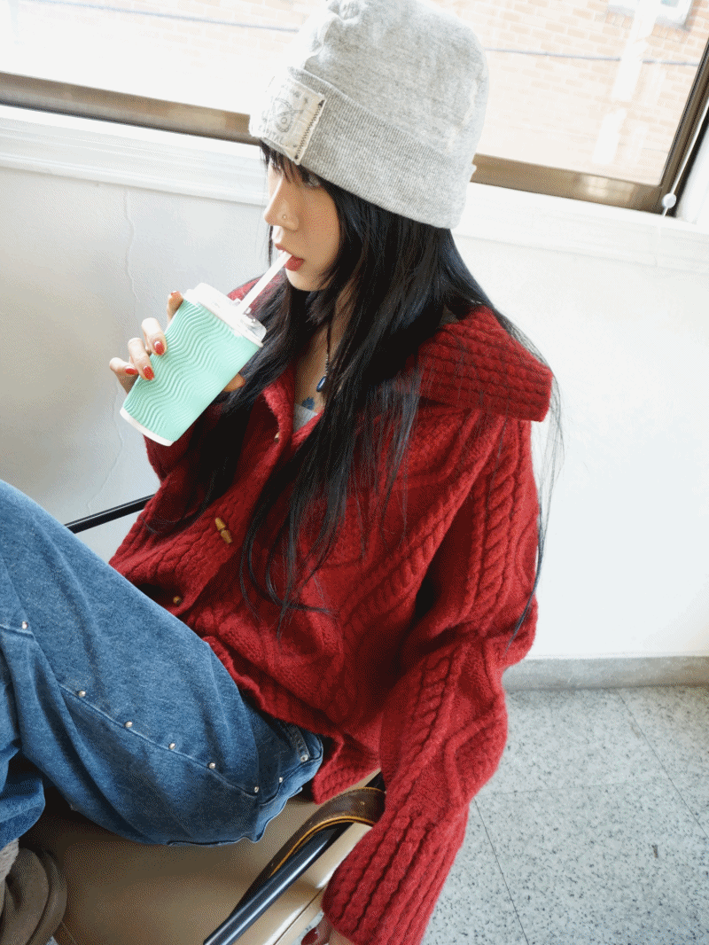 sweden duffle cardigan