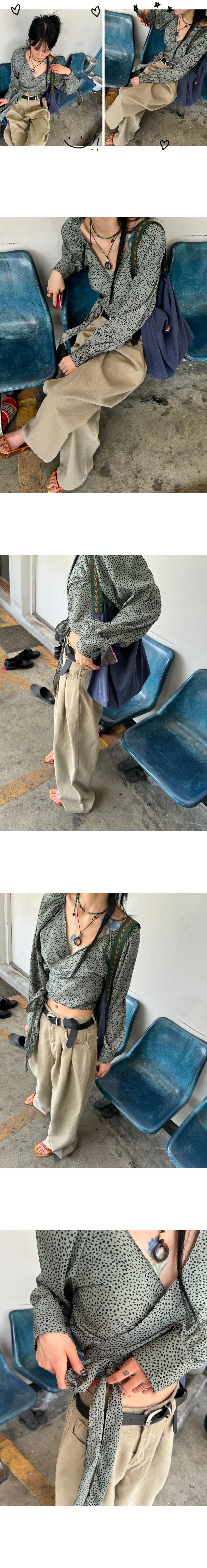 pintuck belt pants 상세 이미지 6