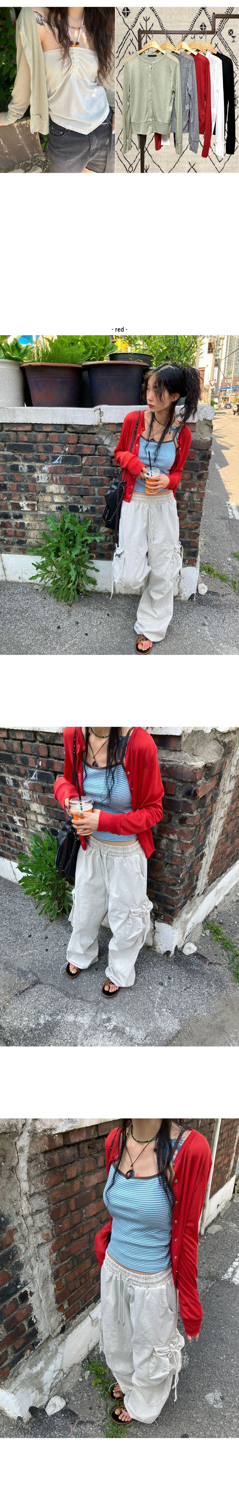 데일리 스냅 가디건 상세 이미지 5