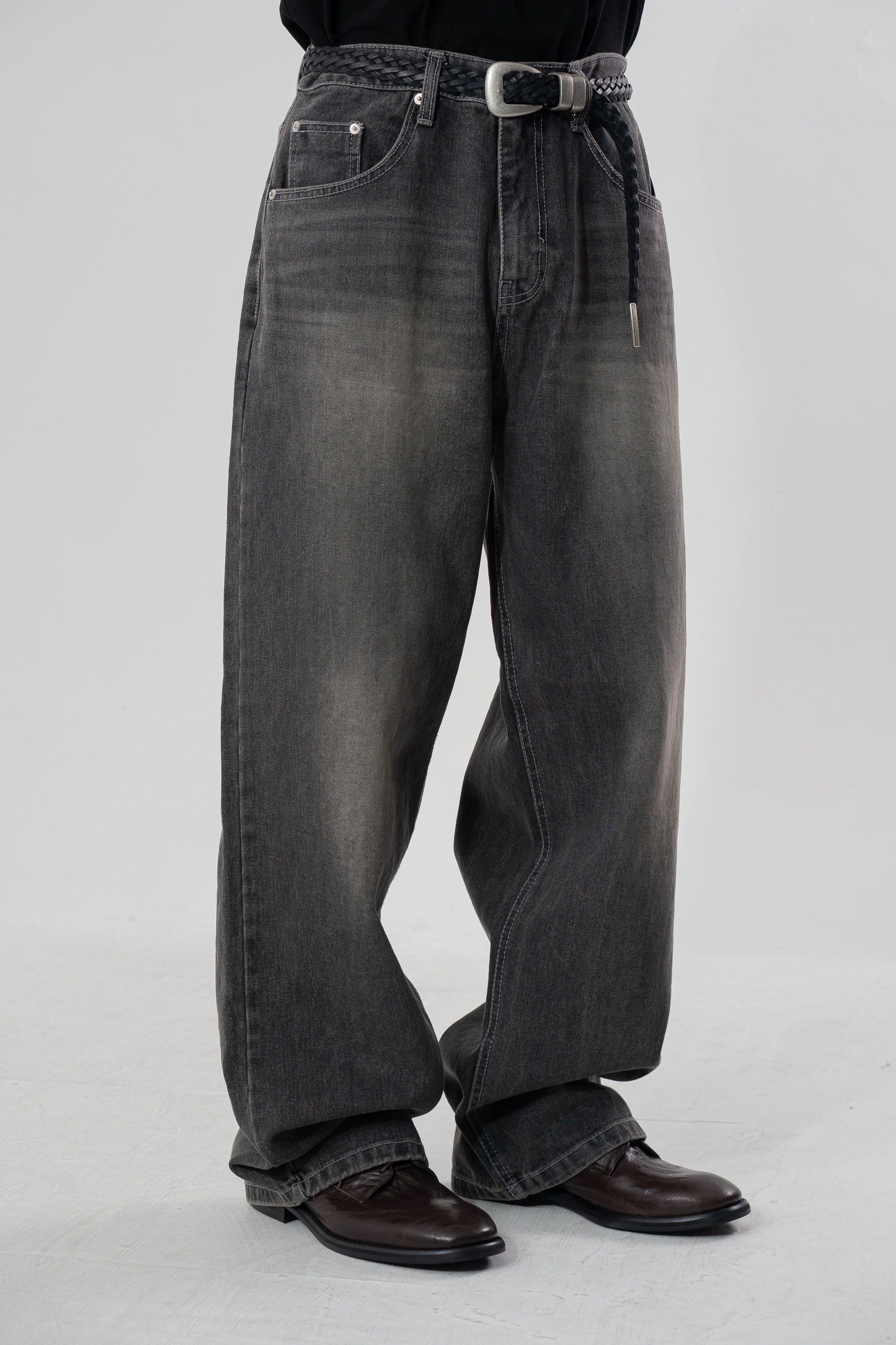 お歳暮 2024 Vintageワイドデニムパンツ | ファッション通販サイト NUGU パンツ