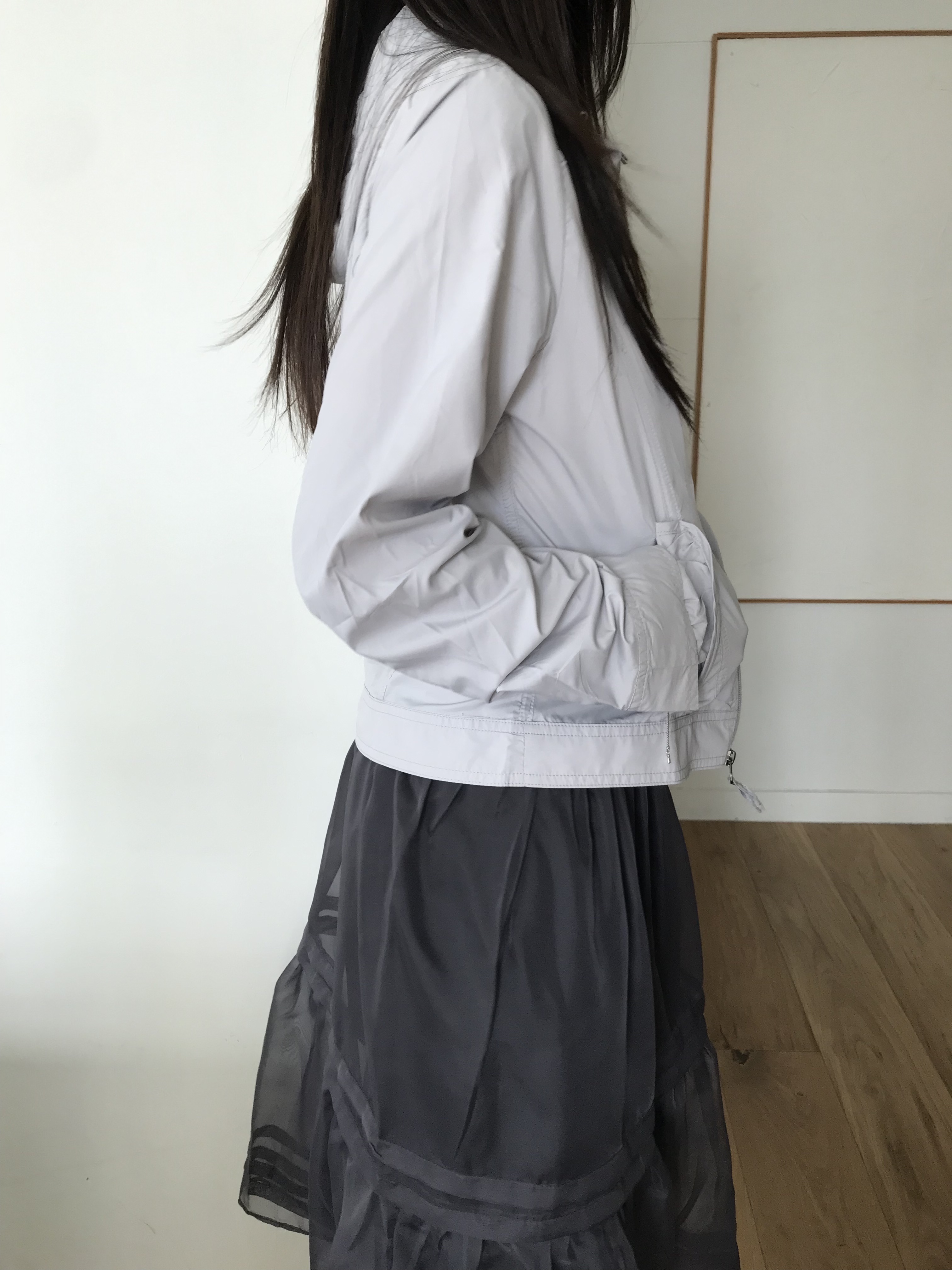 feather windbreaker - sky blue 상세 이미지 10