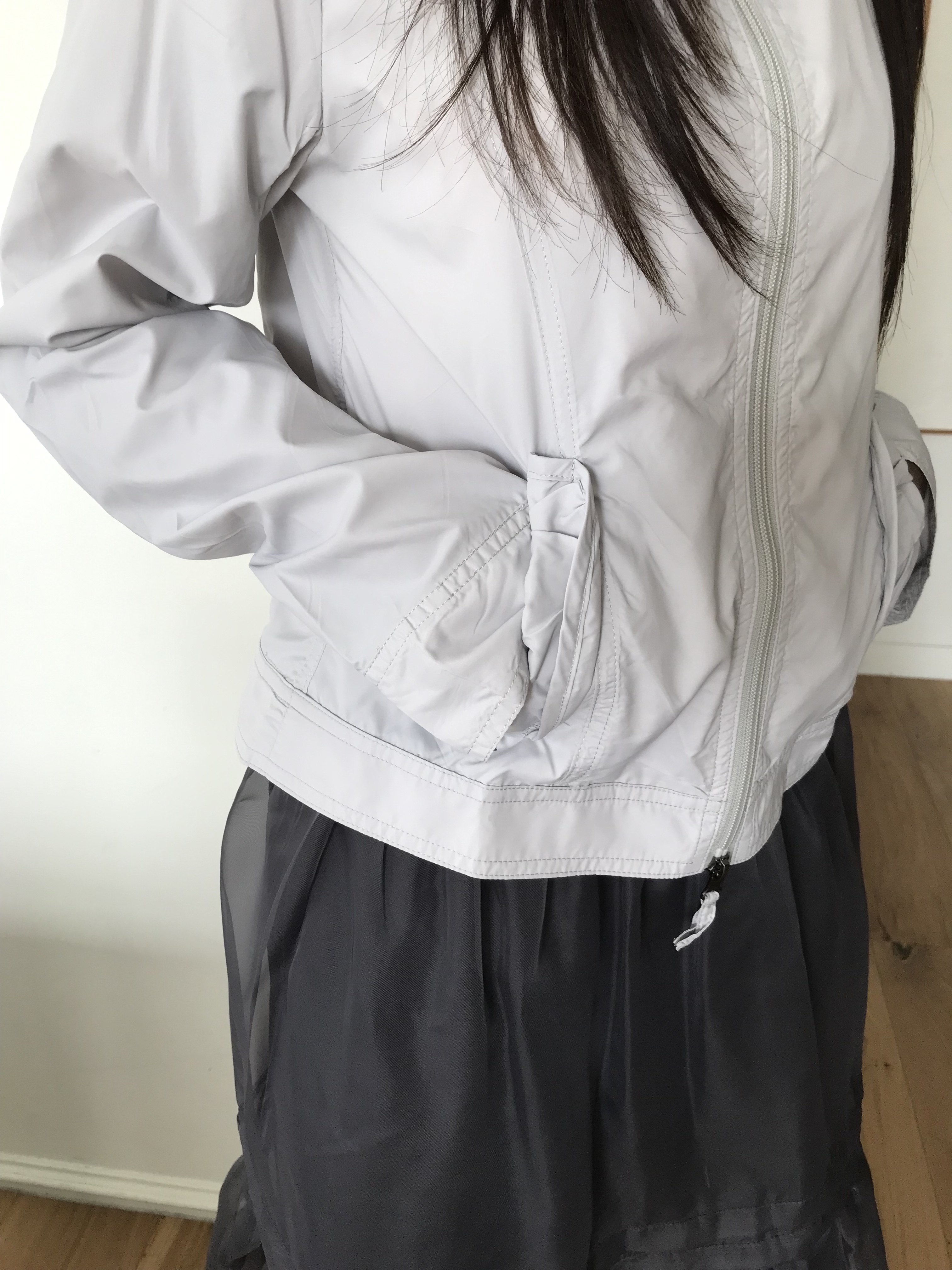 feather windbreaker - sky blue 상세 이미지 8