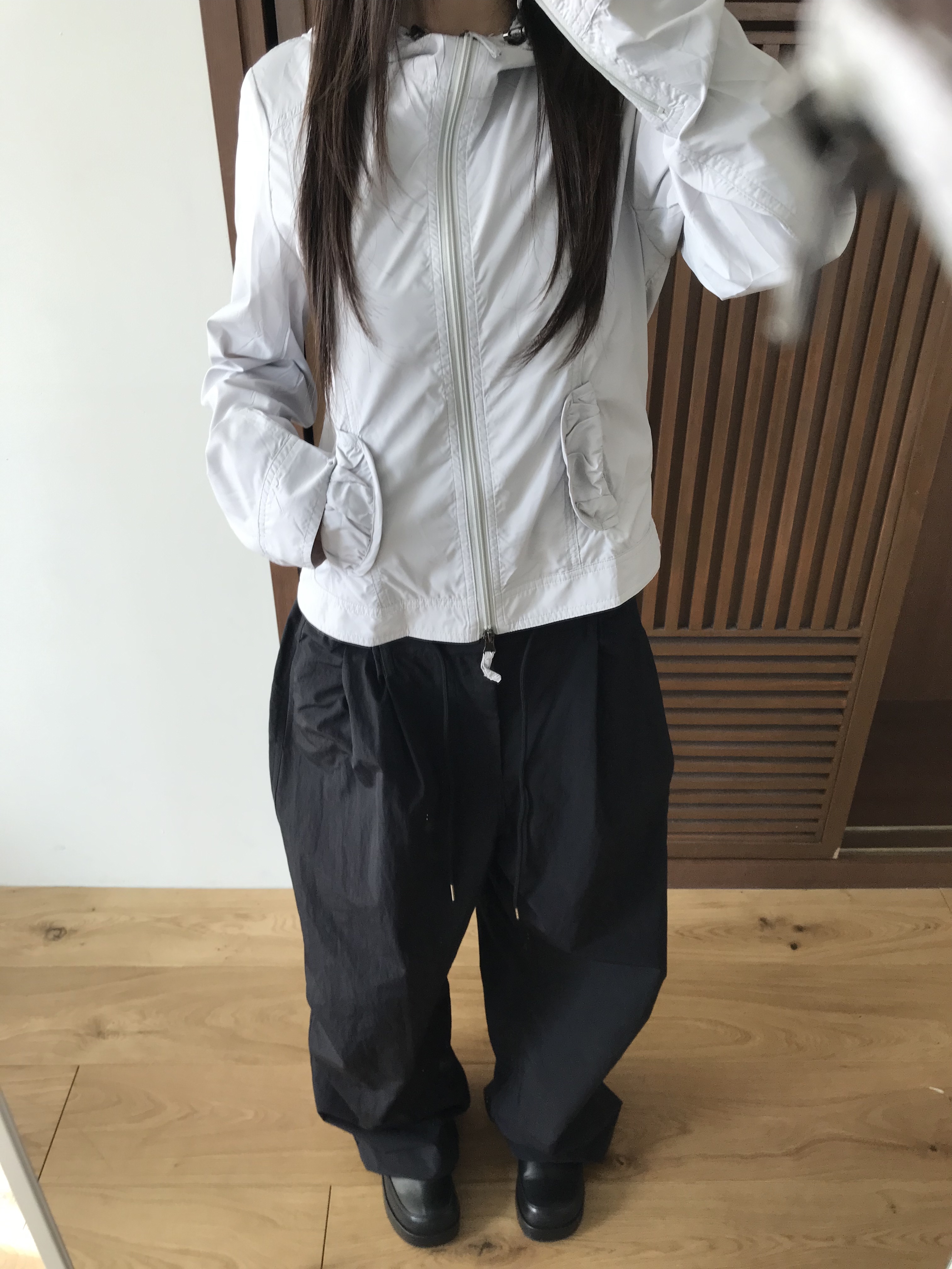 feather windbreaker - sky blue 상세 이미지 20