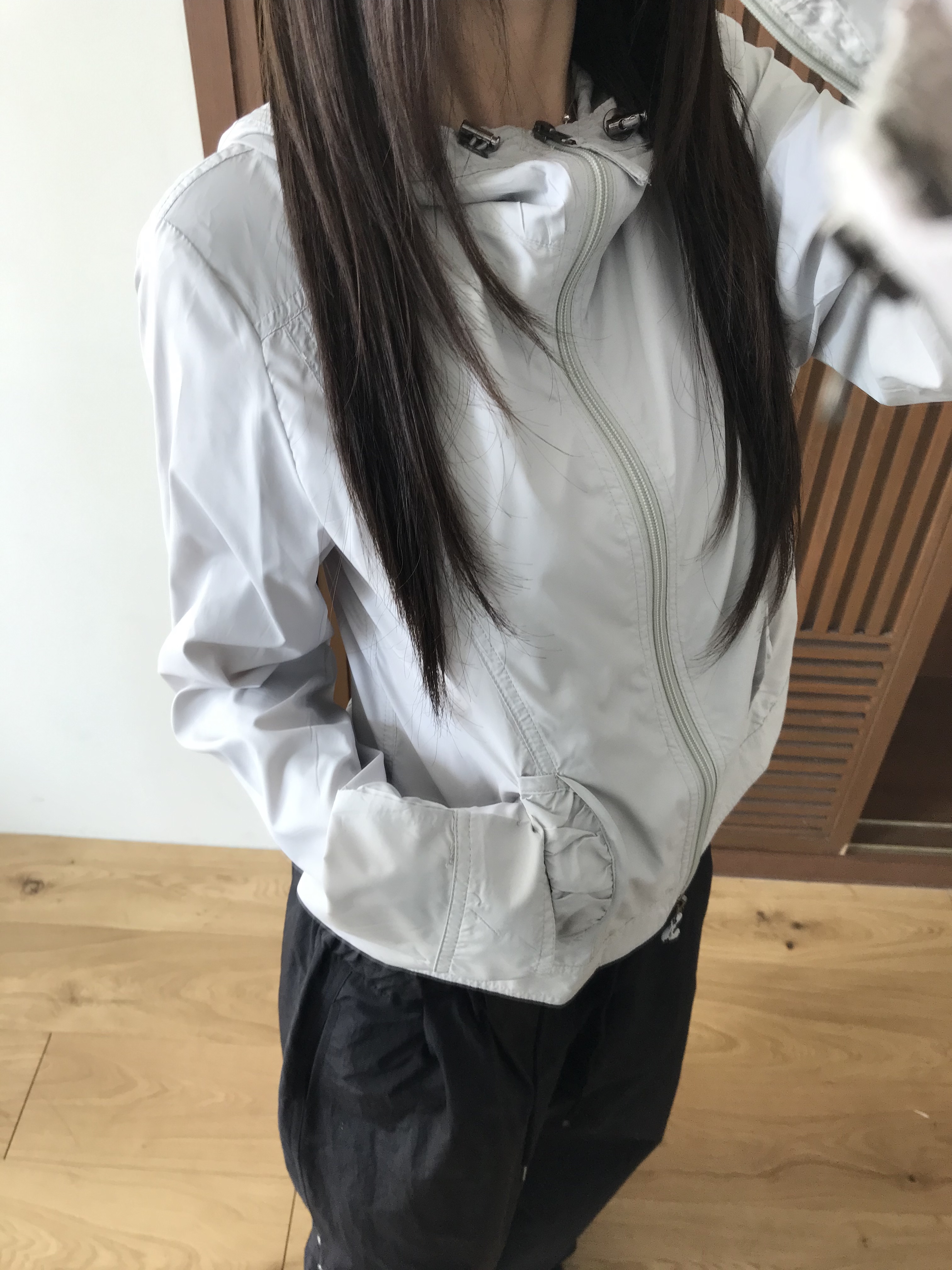 feather windbreaker - sky blue 상세 이미지 21