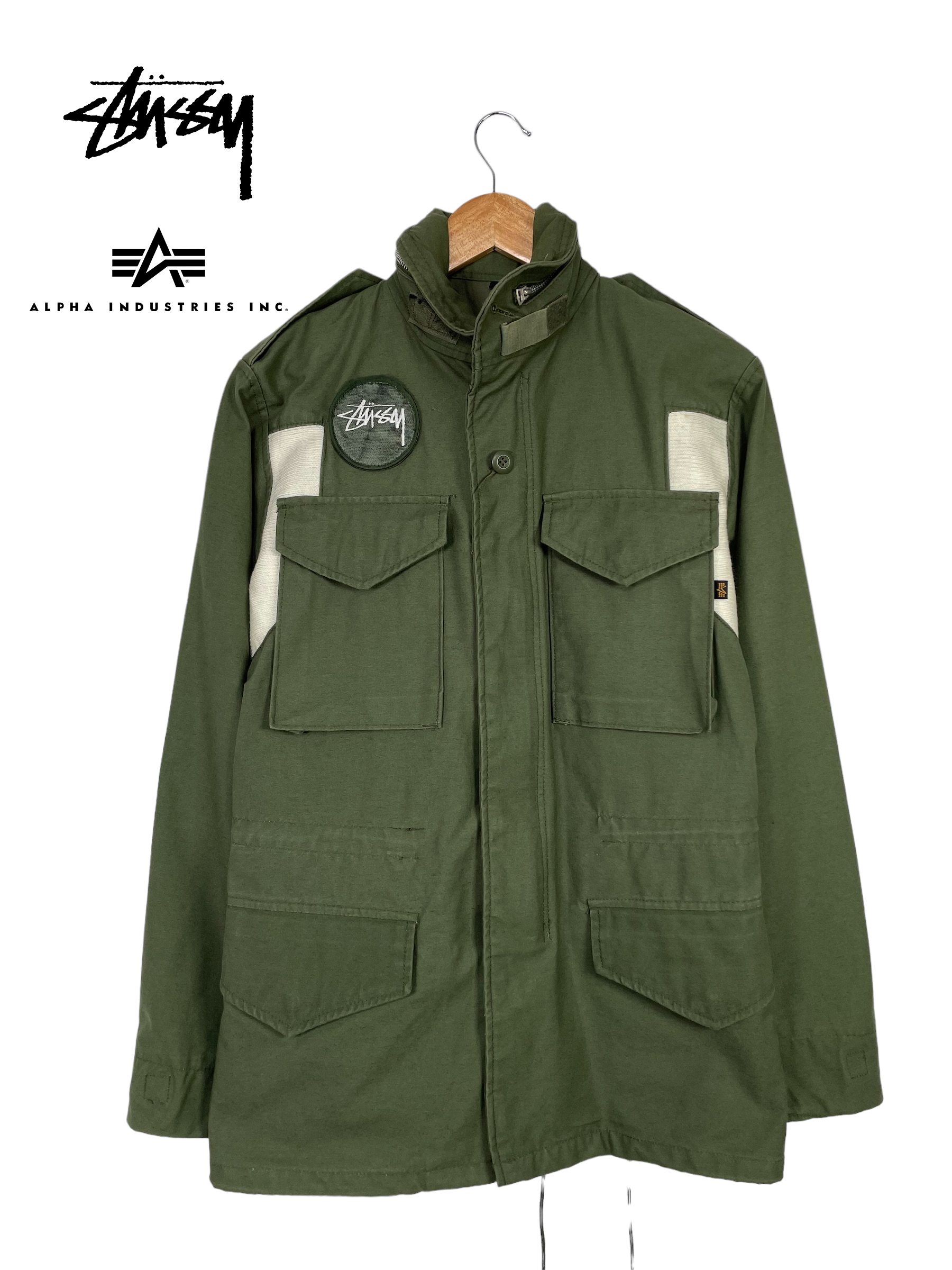 Stussy × Alpha M-65 Military Jacket - アウター