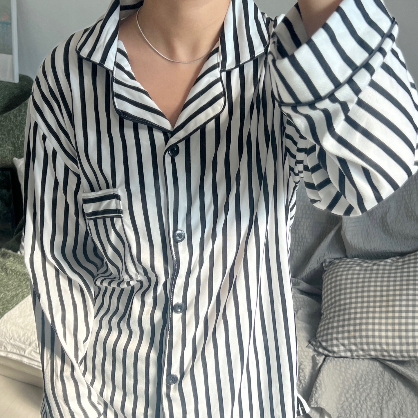 Back stripe pajama