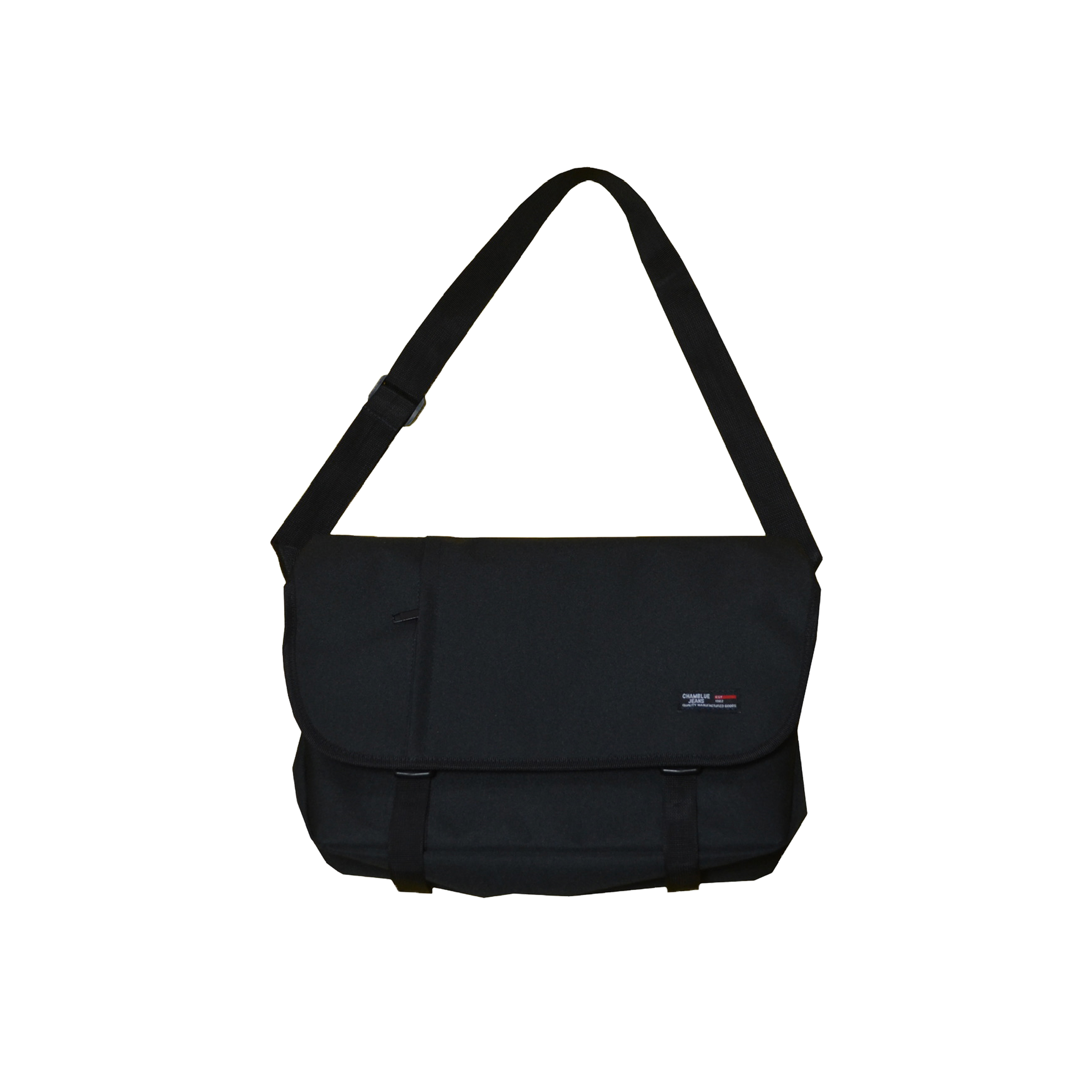 black-messenger-bag