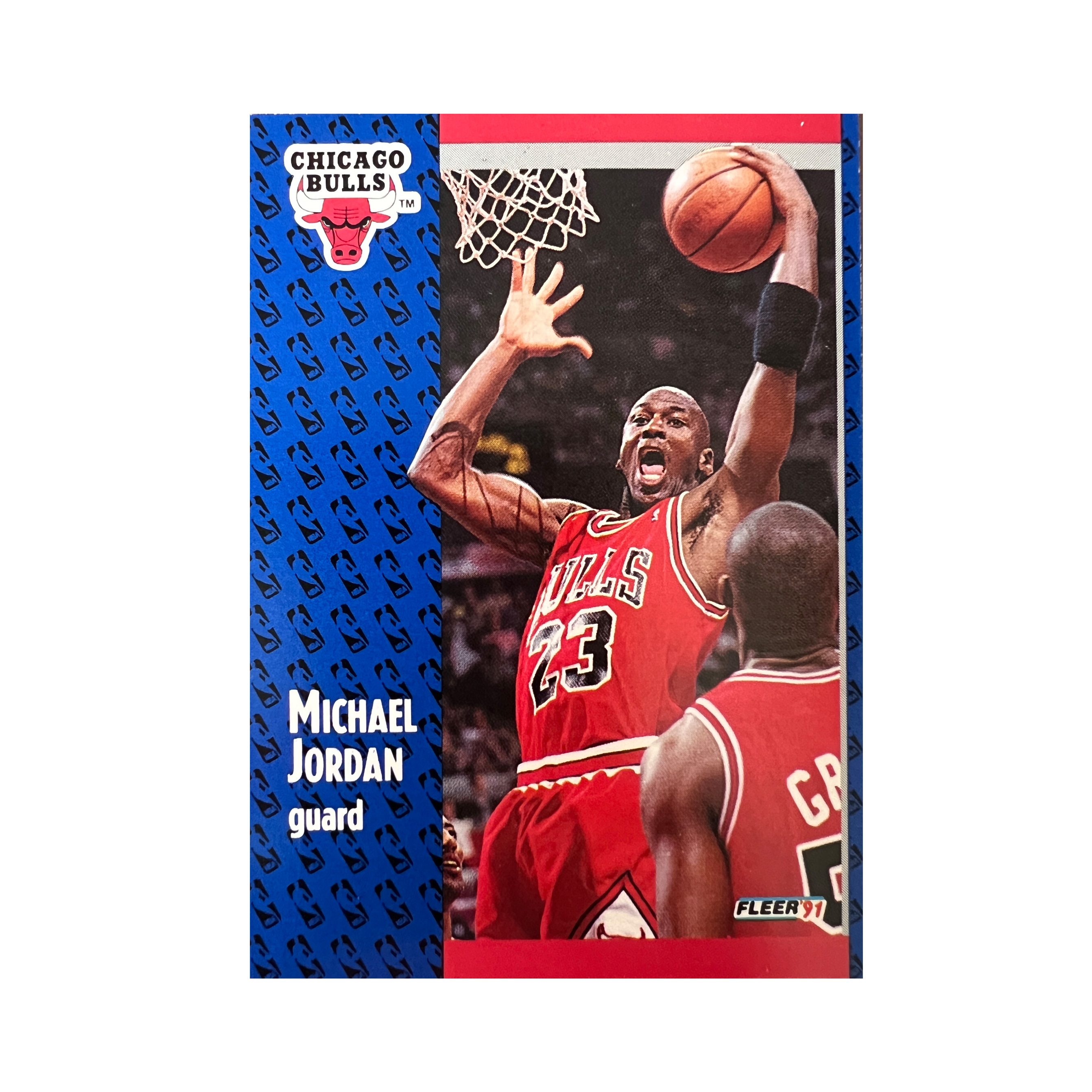 Michael Jordan Fleer 91-92 Collector's Card