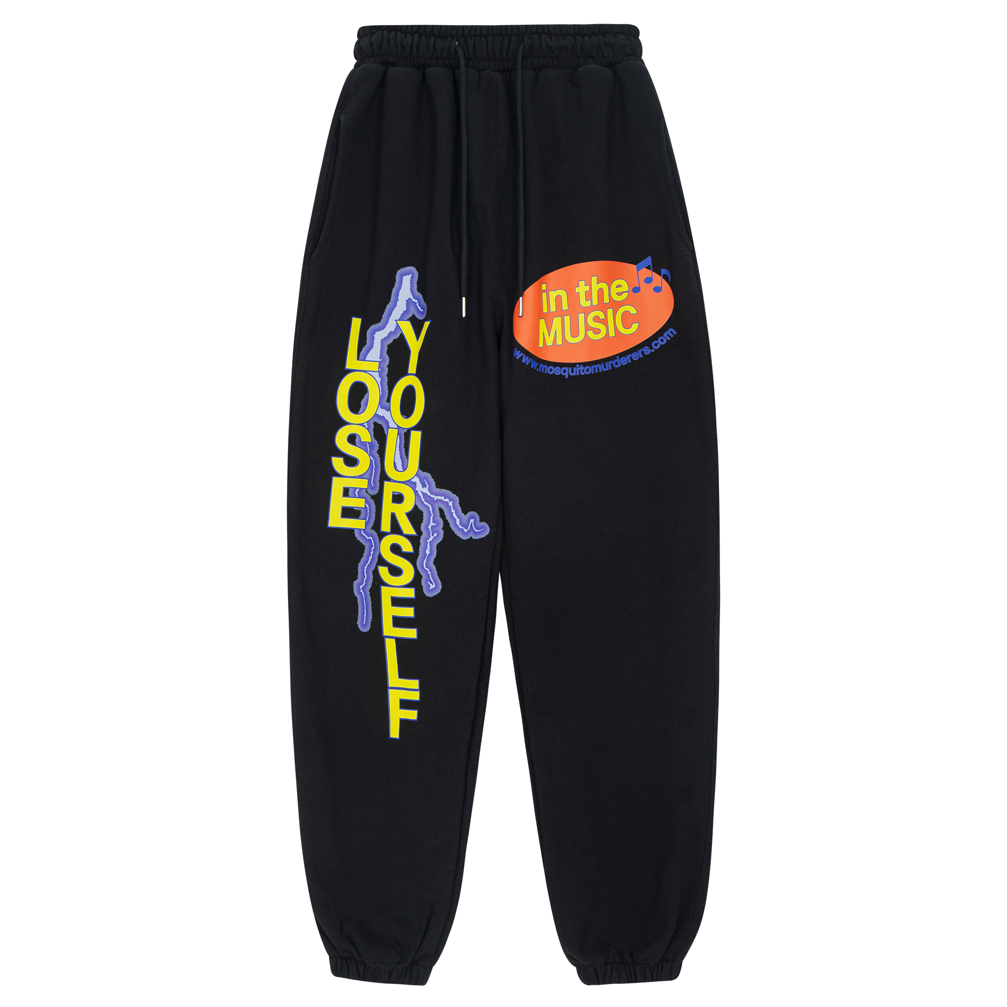 LOSE YOURSELF in the music SWEATPANTS (Black)