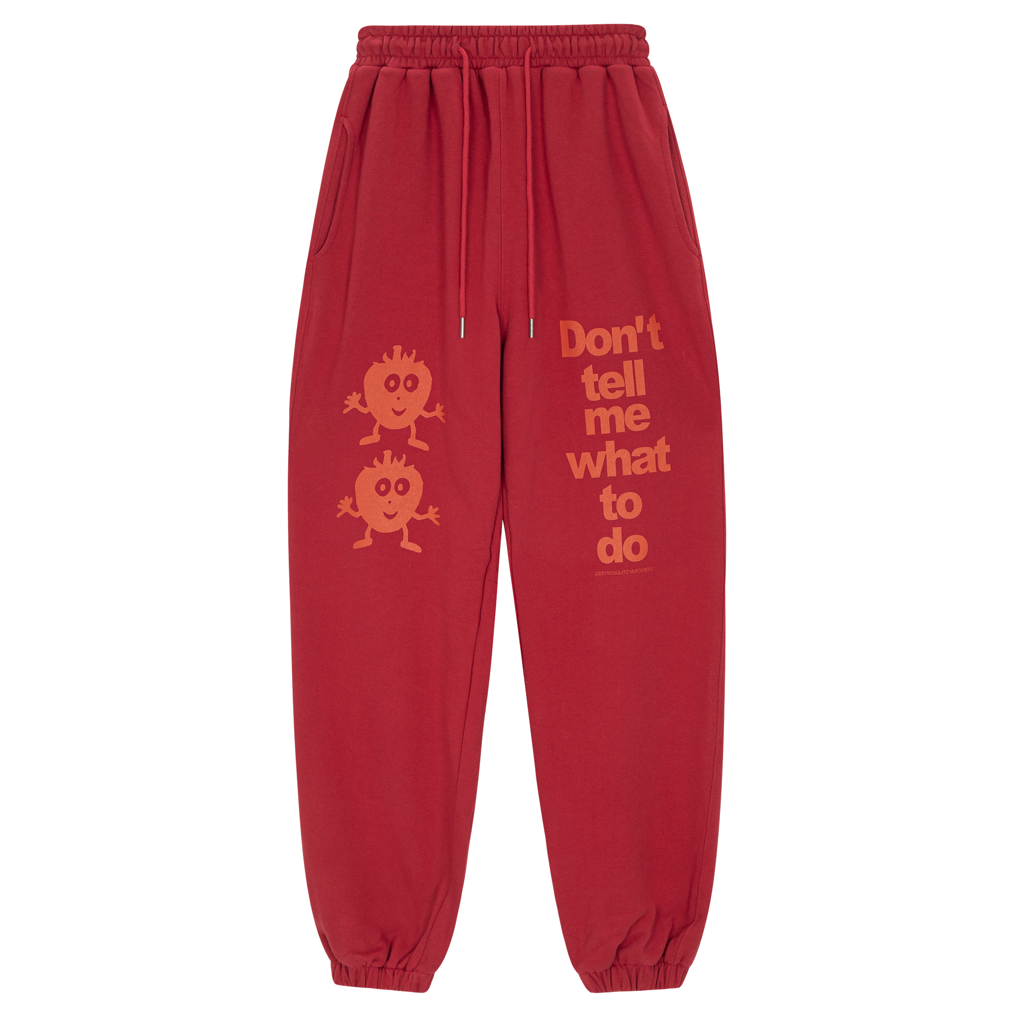 Don’t tell me what to do SWEATPANTS (Red)